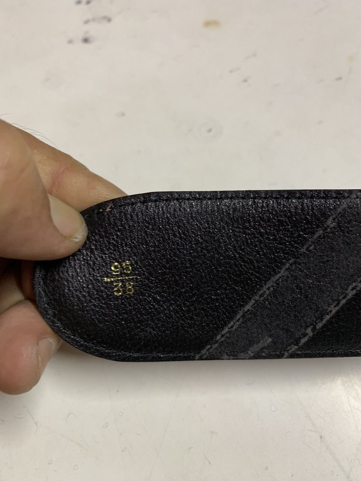 Gucci Gg buckle leather belt Gucci Size ONE SIZE - 8 Thumbnail