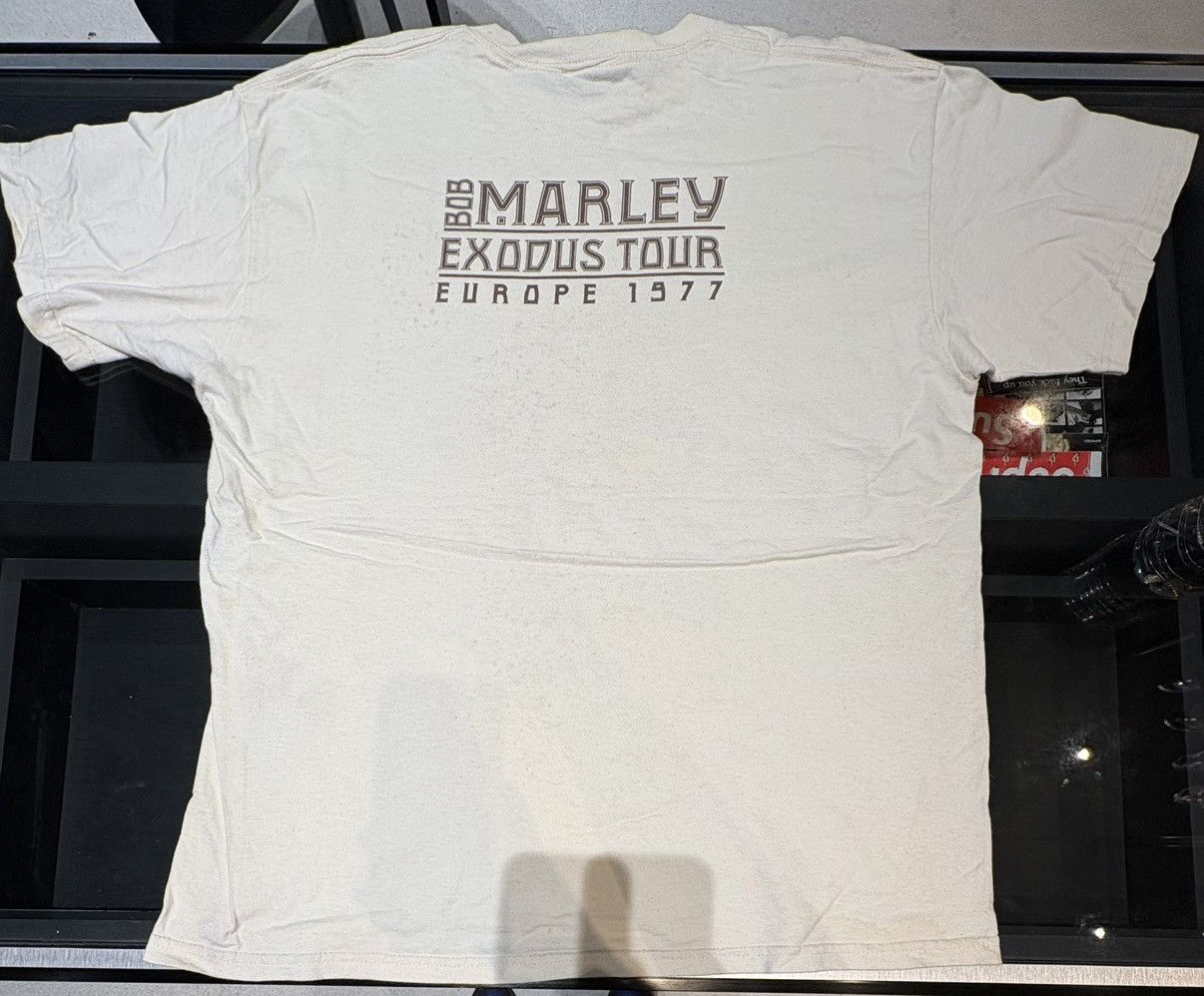 Other Vintage Bob Marley Exodus Tour 1977 Tee Size US XL / EU 56 / 4 - 2 Thumbnail