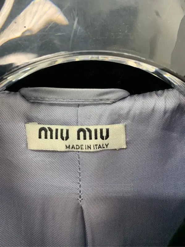 Miu Miu Miu Miu Purple XS Women's Coat . Size XS / US 0-2 / IT 36-38 - 5 Thumbnail
