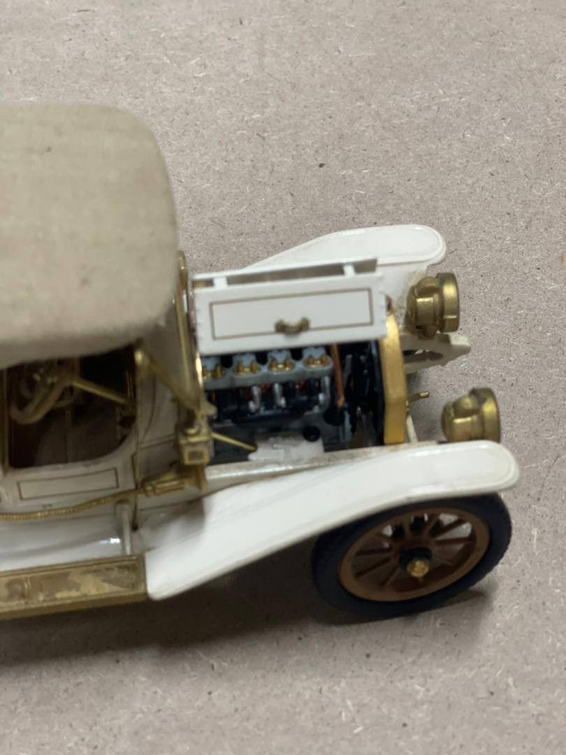 Vintage DIECAST 1/24 1910 CADILLAC ROADSTER Size ONE SIZE - 2 Thumbnail