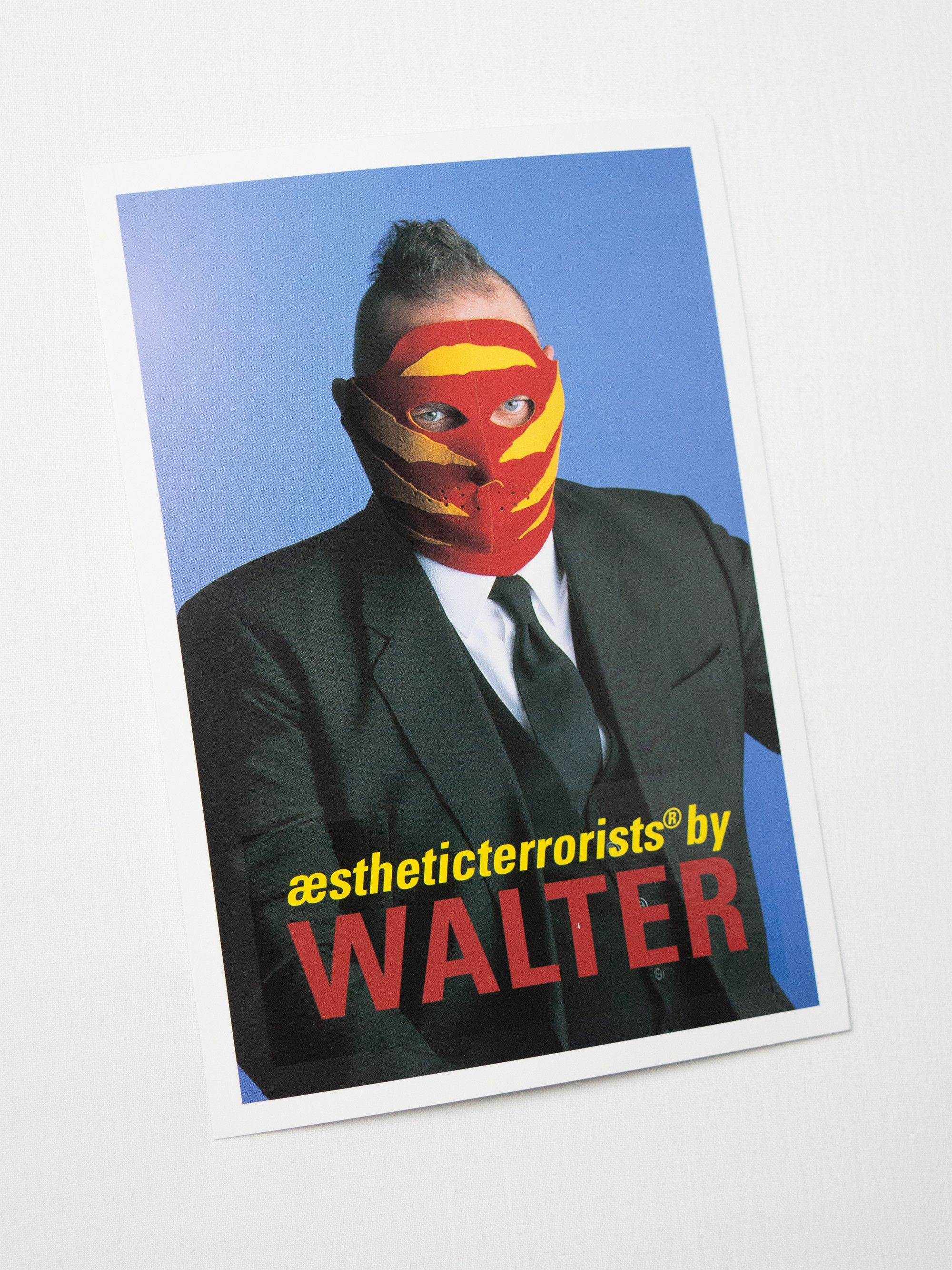 Walter Van Beirendonck aestheticterrorists by WALTER A/W 2002 invitation Size ONE SIZE - 3 Thumbnail