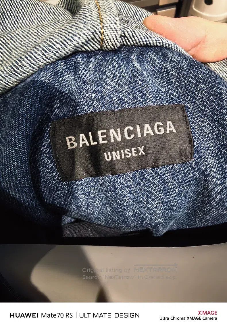Balenciaga Balenciaga Denim Shirt Size US S / EU 44-46 / 1 - 4 Thumbnail