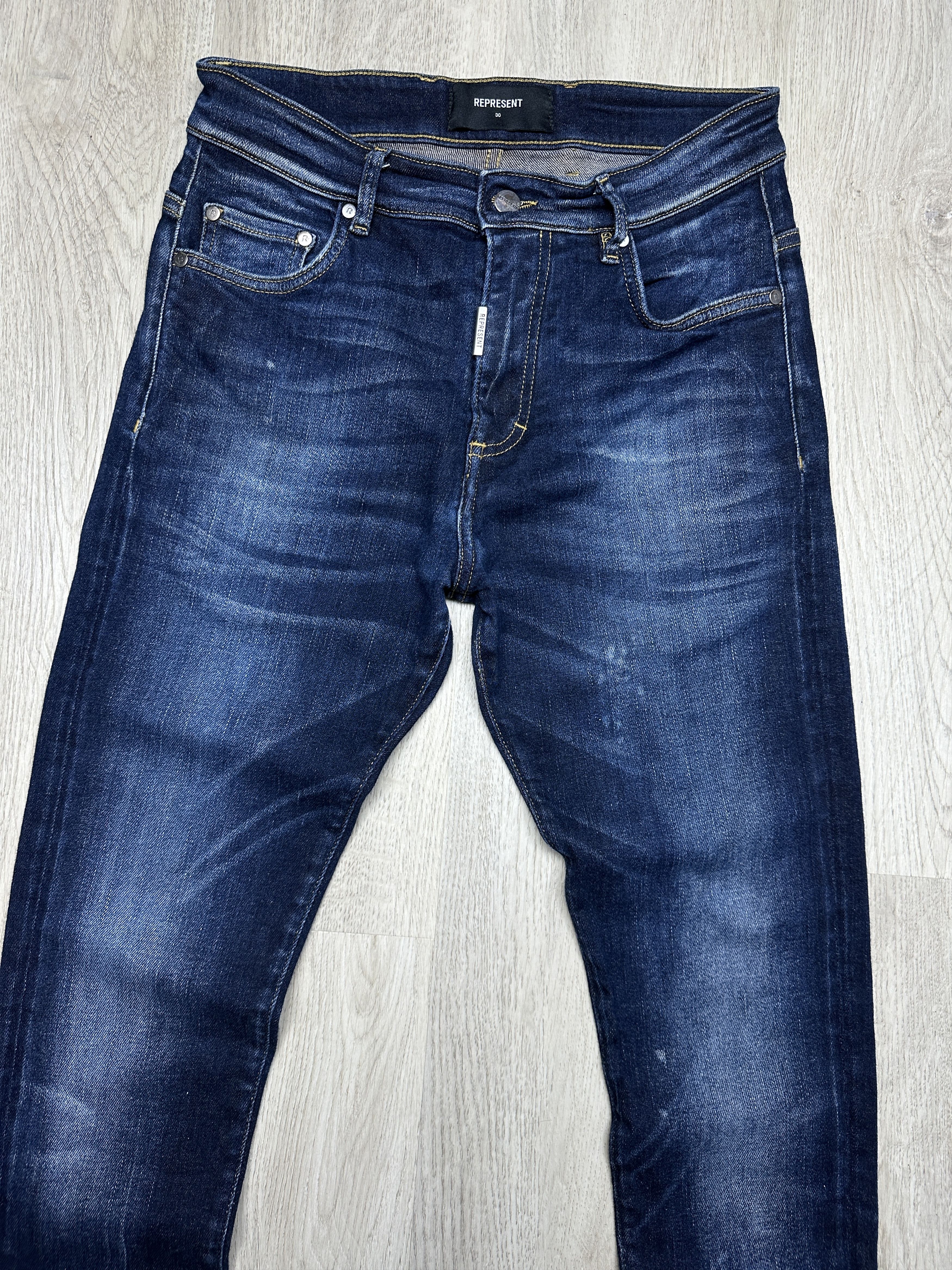 Represent Clo. Represent Mens Biker Denim Pants Jeans Size US 30 / EU 46 - 2 Thumbnail