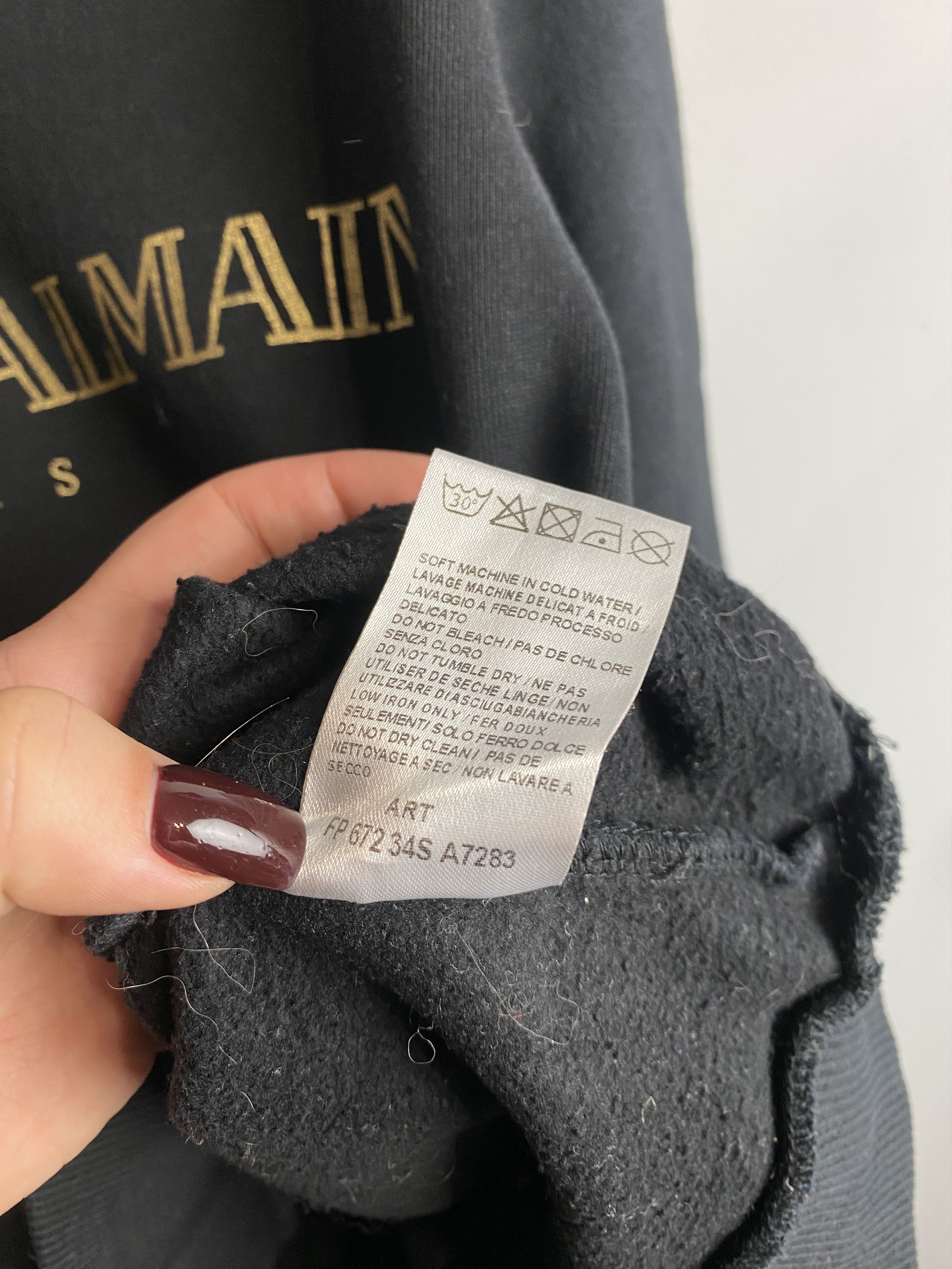 Pierre Balmain Pierre Balmain big logo sweatshirt crewneck Size S / US 4 / IT 40 - 5 Thumbnail