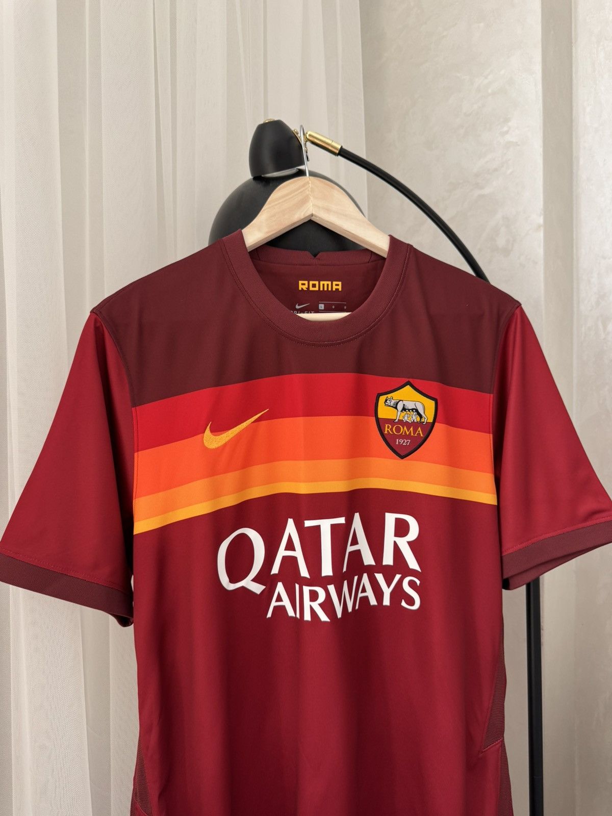 Nike Nike Roma Italy Soccer Maglia CD4248 614 Home Jersey 2020-21 Size US L / EU 52-54 / 3 - 5 Thumbnail
