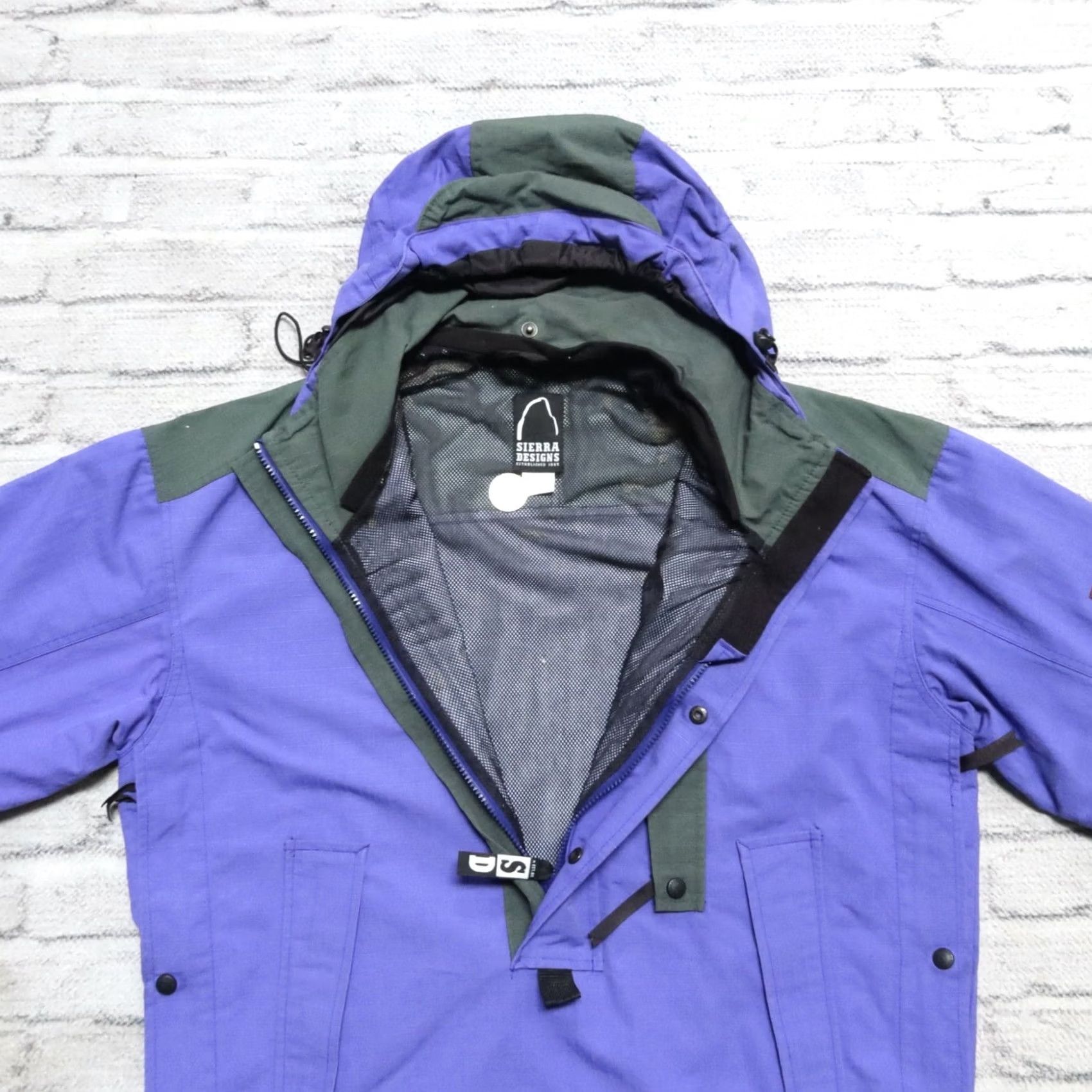 Marmot Vintage Marmot Pullover Mountain Jacket Mens L Purple 90s USA Sierra Designs 60/40 Parka Vintage Size US L / EU 52-54 / 3 - 7 Thumbnail