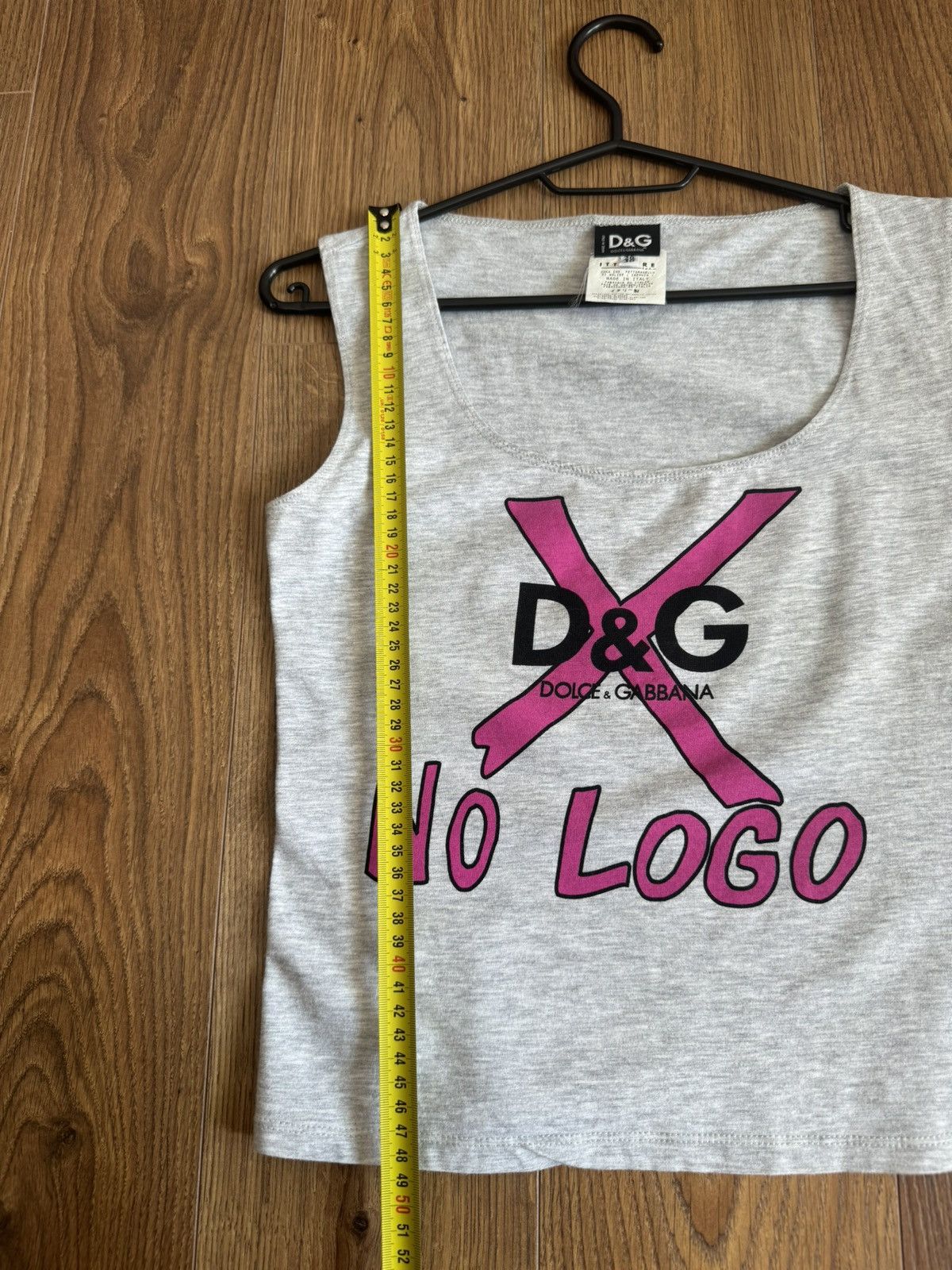 Dolce & Gabbana Tank top Dolce & Gabbana No Logo y2k original luxury item Size S / US 4 / IT 40 - 5 Thumbnail
