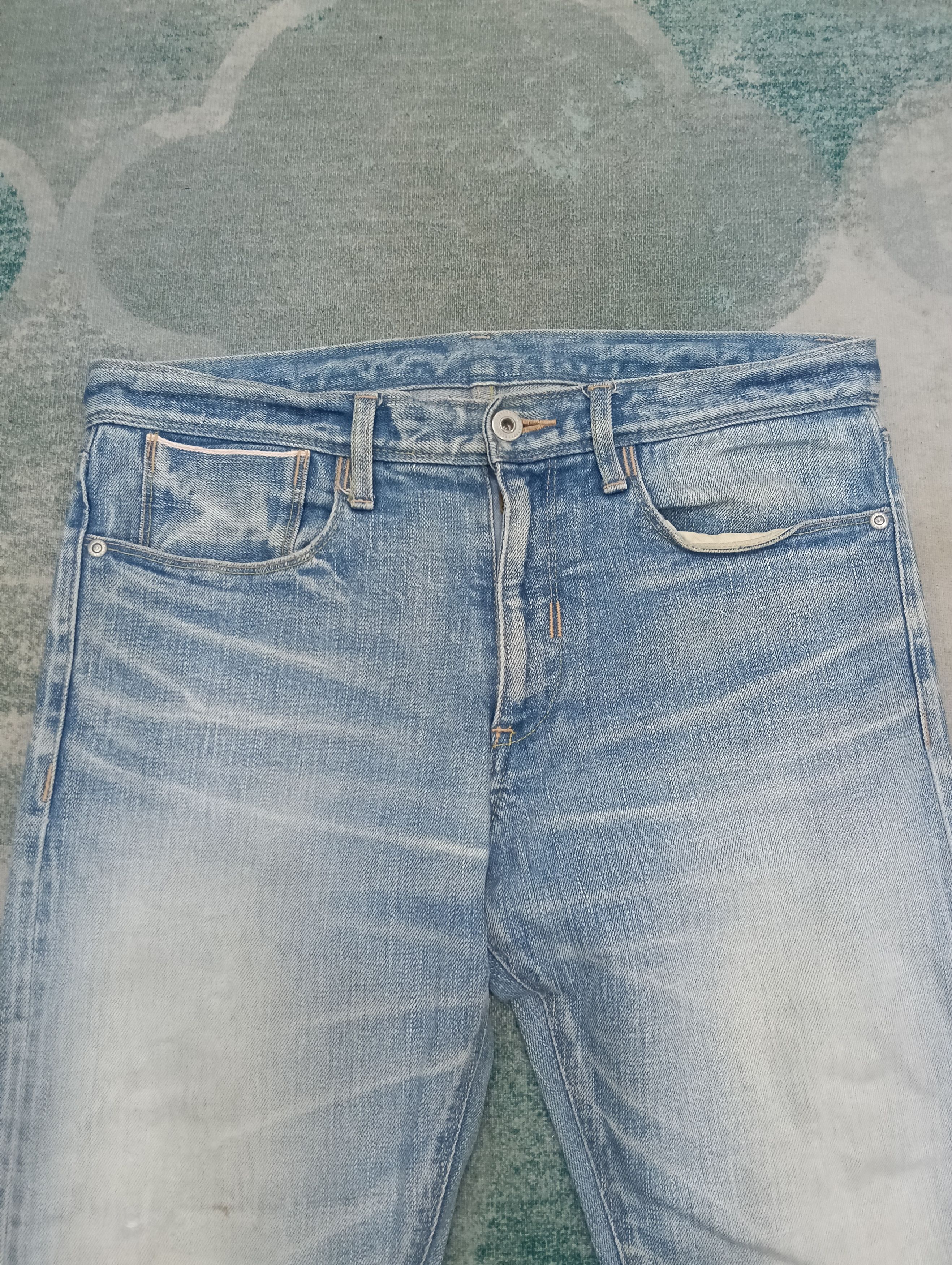 Japanese Brand × Le Grande Bleu (L.G.B.) × Neil Barrett Black Barrett Selvedge Skinny Denim Size US 33 - 7 Thumbnail