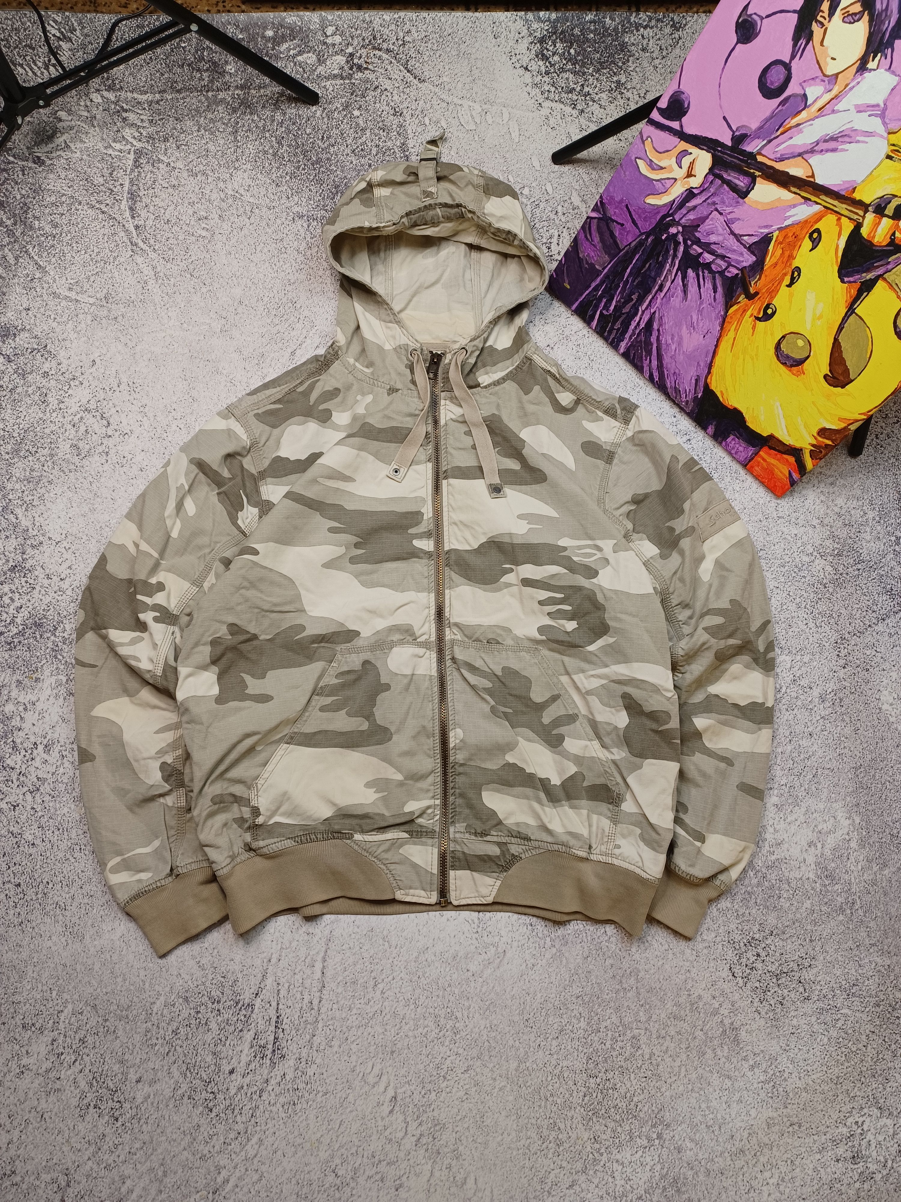 Schott × Vintage Crazy Camo Schott NYC Jacket Size US L / EU 52-54 / 3 - 8 Thumbnail