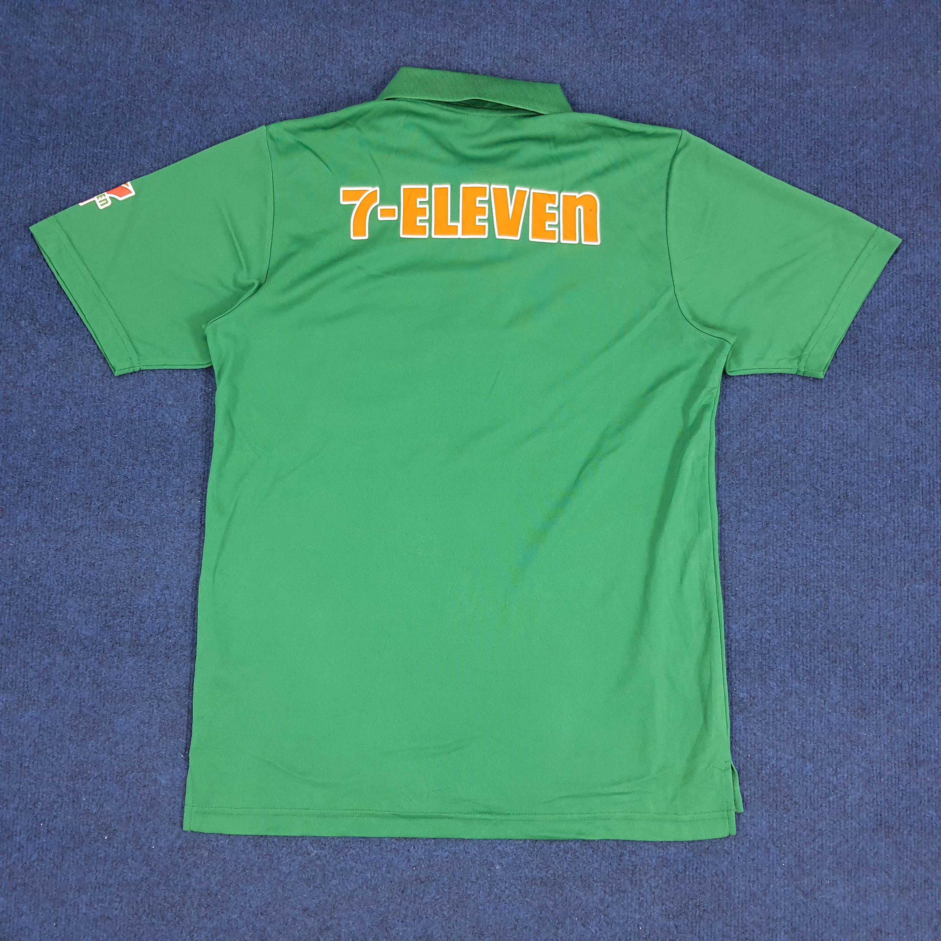 Japanese Brand × Vintage Vintage 7 Eleven Japanese Brand Staff Polo Shirt Size US M / EU 48-50 / 2 - 3 Thumbnail