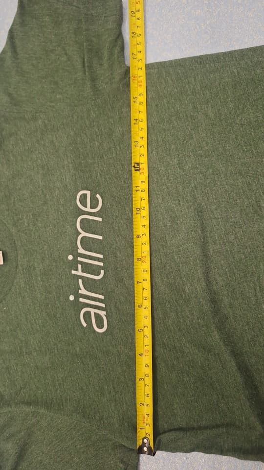 American Apparel K3-010 army green RARE airtime T-Shirt s Size US S / EU 44-46 / 1 - 7 Thumbnail