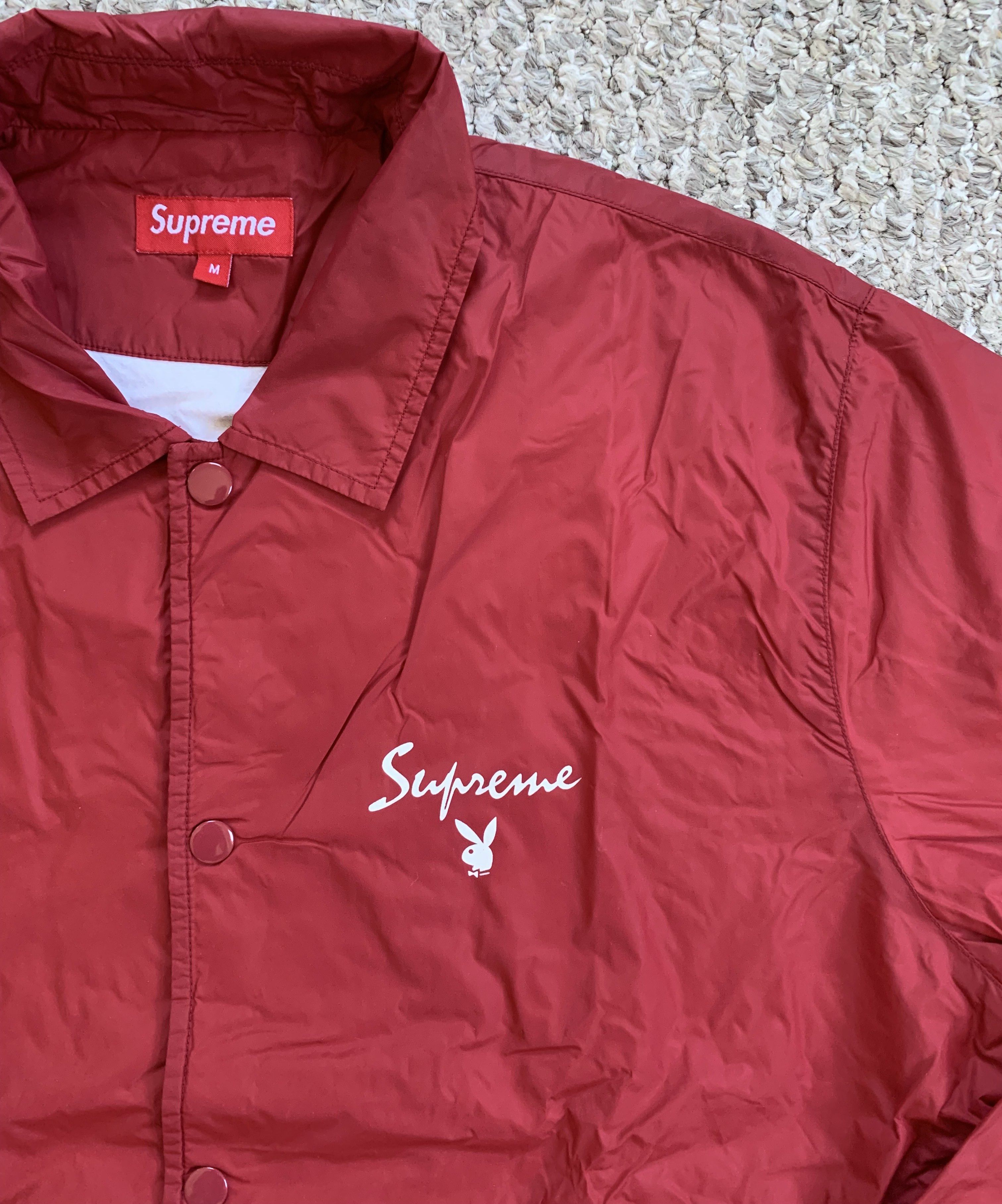 Playboy × Supreme S/S 2011 Supreme x Playboy Coach Jacket Size US M / EU 48-50 / 2 - 2 Thumbnail