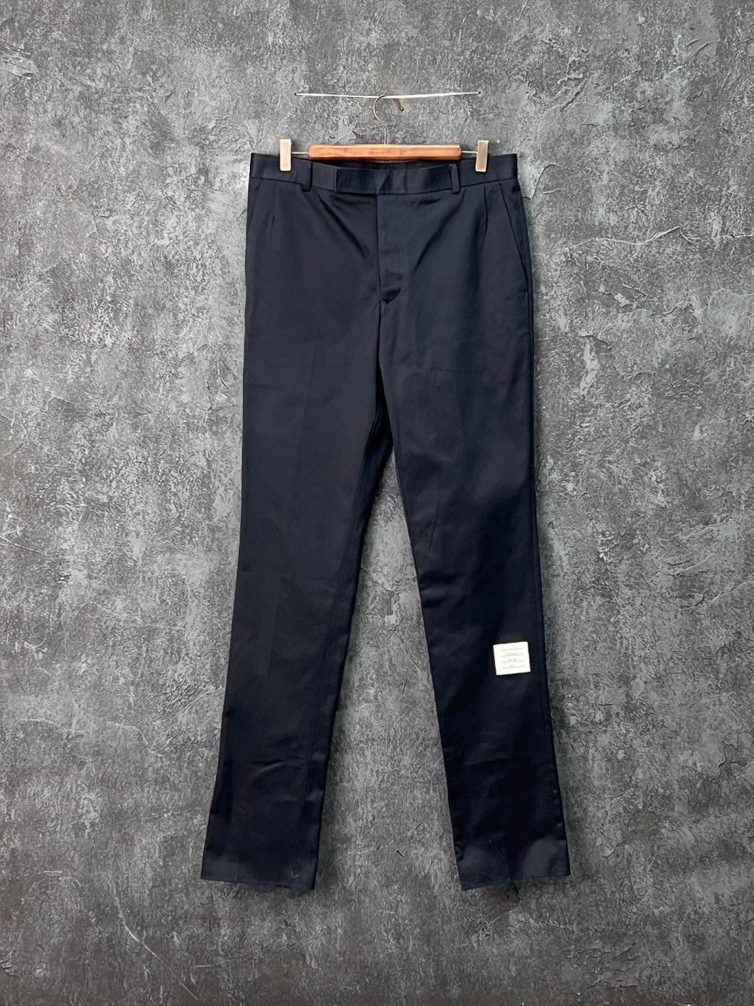Thom Browne Thom Browne Cotton Brown Formal Trousers 40r Men Size 40R - 1 Thumbnail