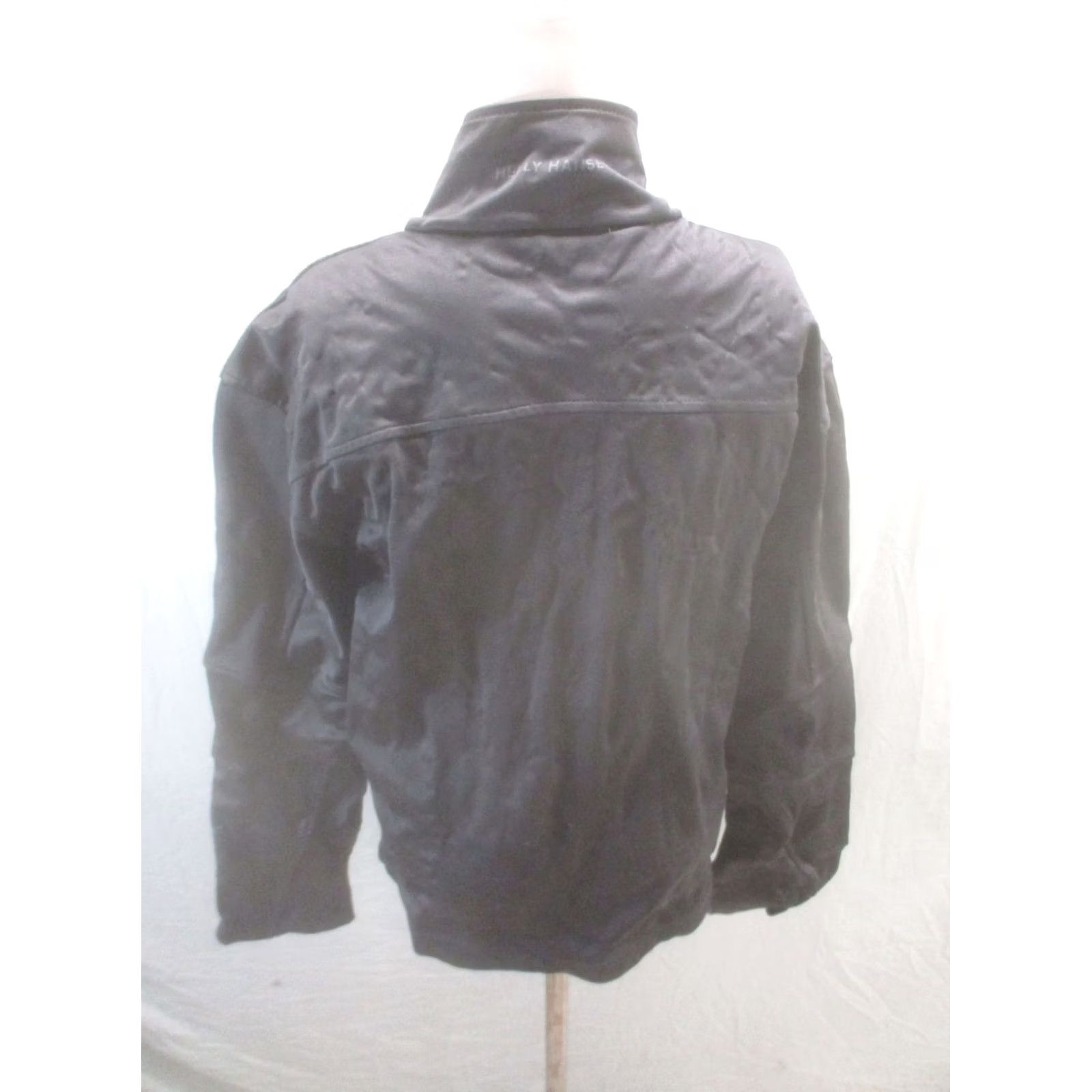 Helly Hansen Jacket Casual Mens M Black Full Zip Pockets High Collar, Men's — image 4 of 6