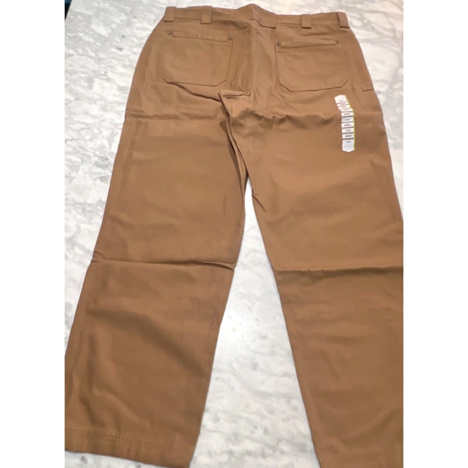 Vintage DULUTH FIRE HOSE PANTS Men 40x32 Relaxed Fit Brown 5-Pocket Style 58412 NWT Canvas Carpenter Jeans Trousers Mens Regular Size US 40 / EU 56 - 5 Thumbnail
