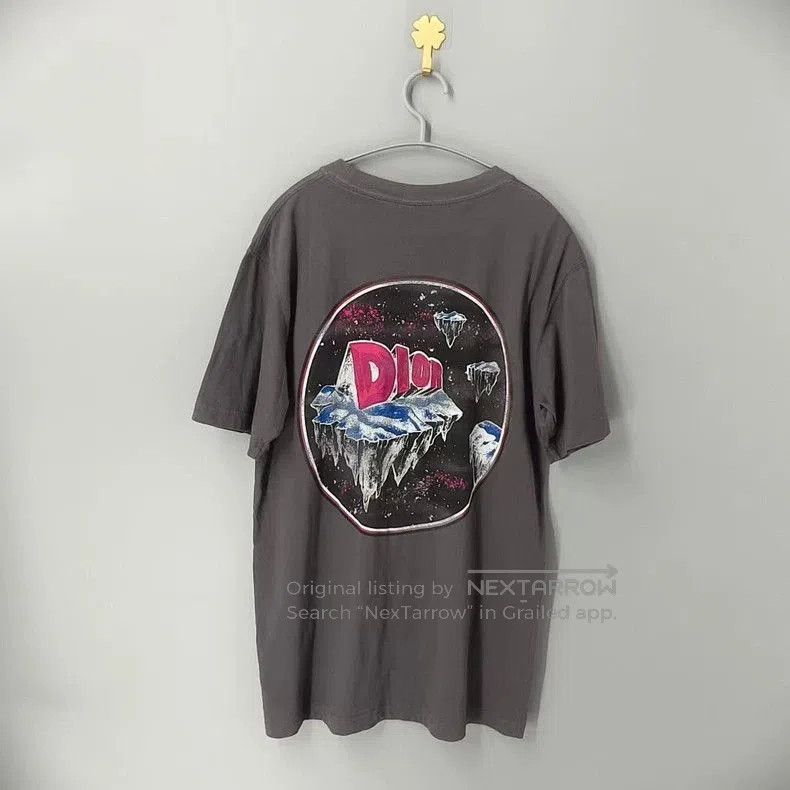 Dior Dior Men's Gray Back Logo Short Sleeve T. Size US XS / EU 42 / 0 - 2 Thumbnail