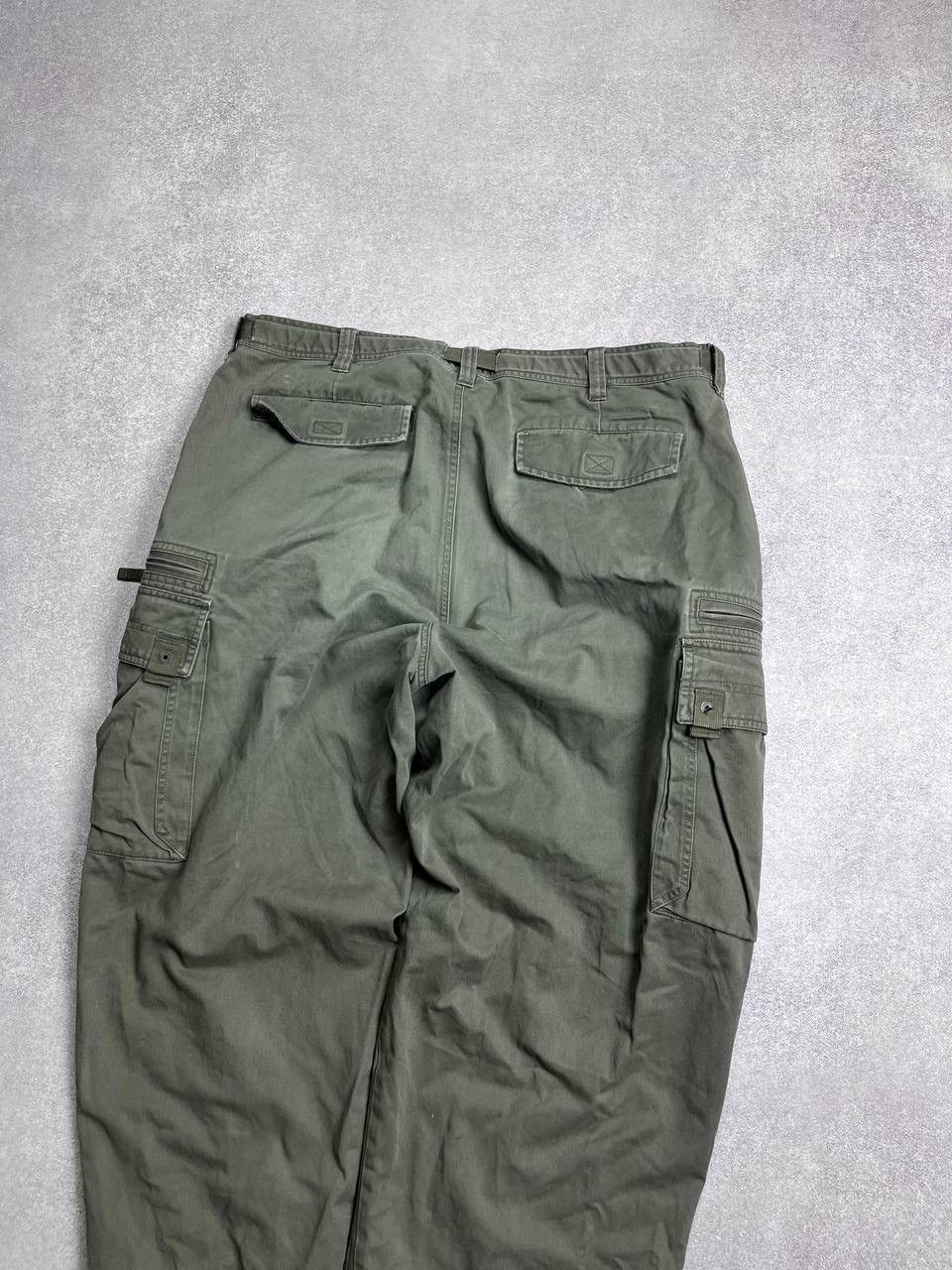 Japanese Brand × Vintage Vintage Crazy Baggy Avantgarde Cargo Pants Y2K 40x32 Size US 32 / EU 48 - 5 Thumbnail