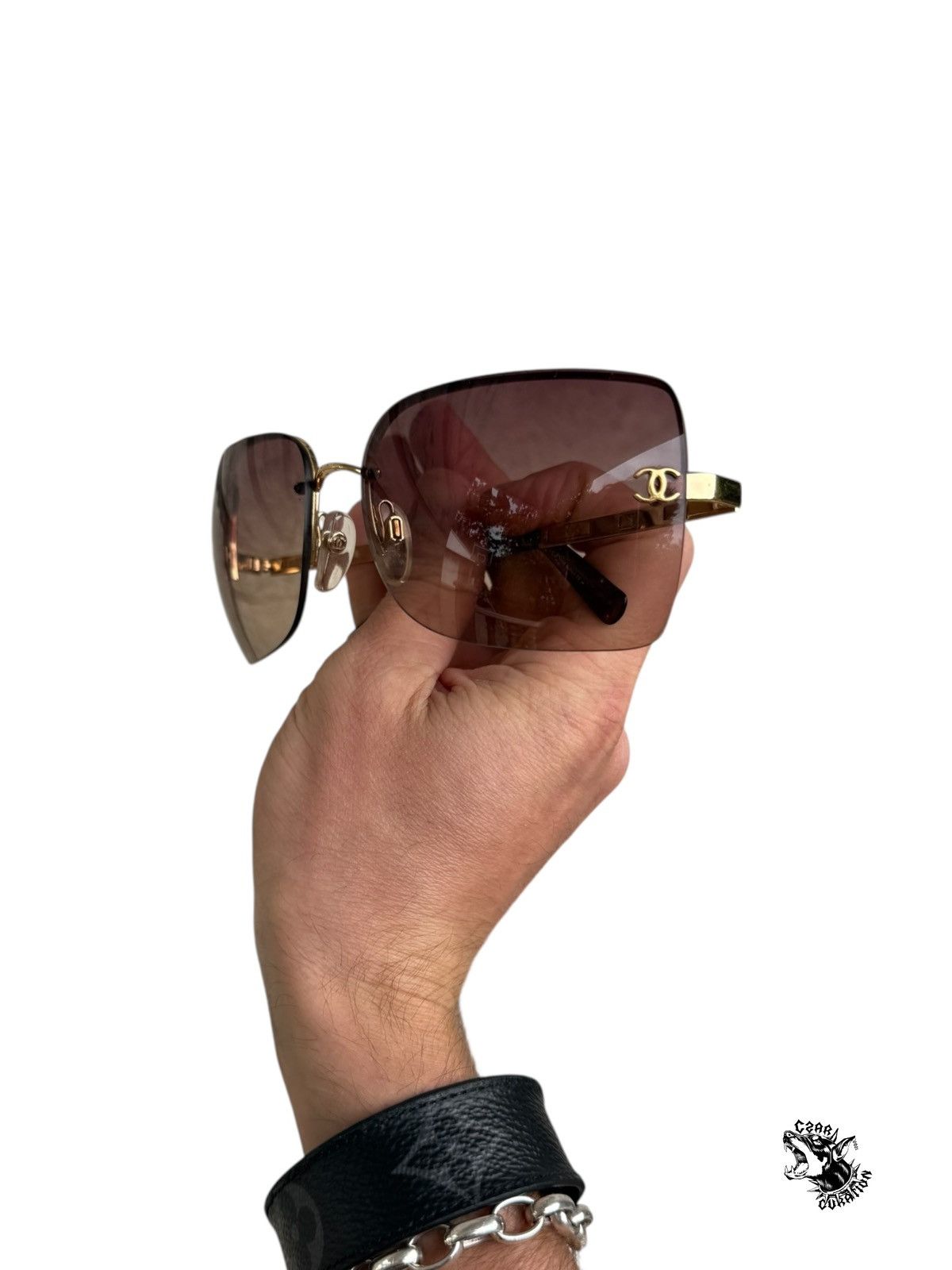 Chanel Vintage chanel glasses Size ONE SIZE - 1 Thumbnail