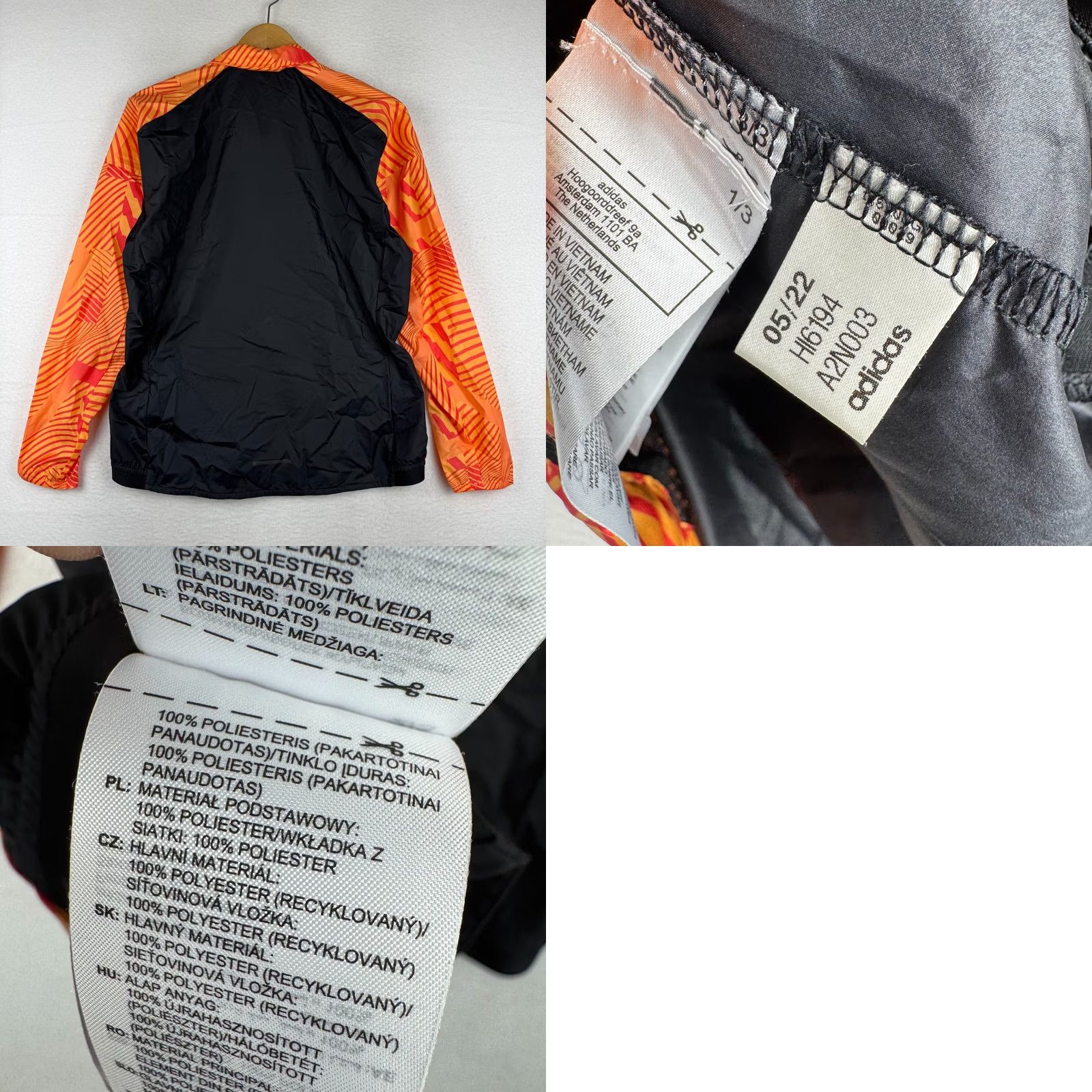 Adidas Adidas Terrex Women's Medium Wind.Rdy Lightweight Running Active Jacket Shirt? Size M / US 6-8 / IT 42-44 - 8 Thumbnail