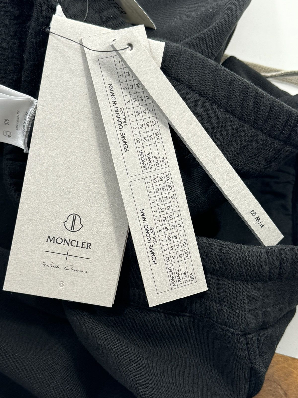 Moncler × Rick Owens LOGO LONG BOXER SHORTS Size US 34 / EU 50 - 12 Thumbnail