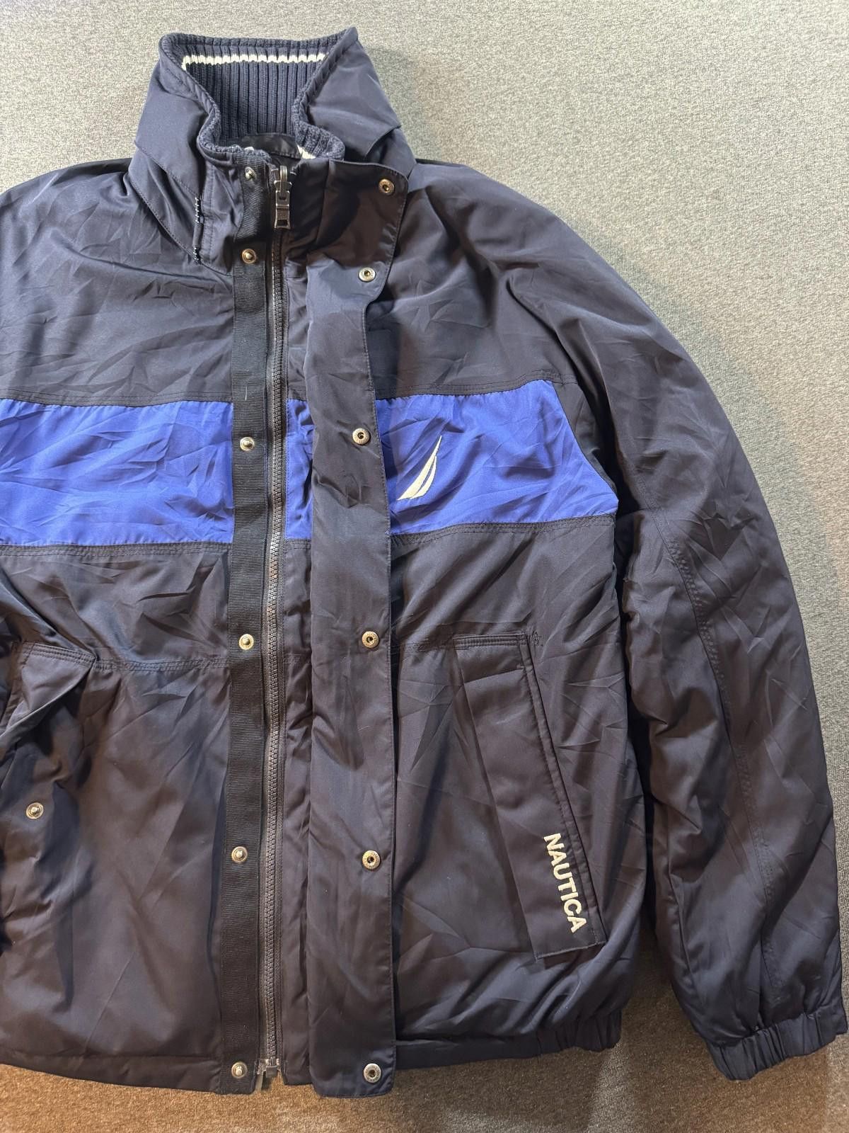 Nautica Nautica Vintage 90s Y2K Reversible Mens Jacket Size Large Size US L / EU 52-54 / 3 - 8 Thumbnail