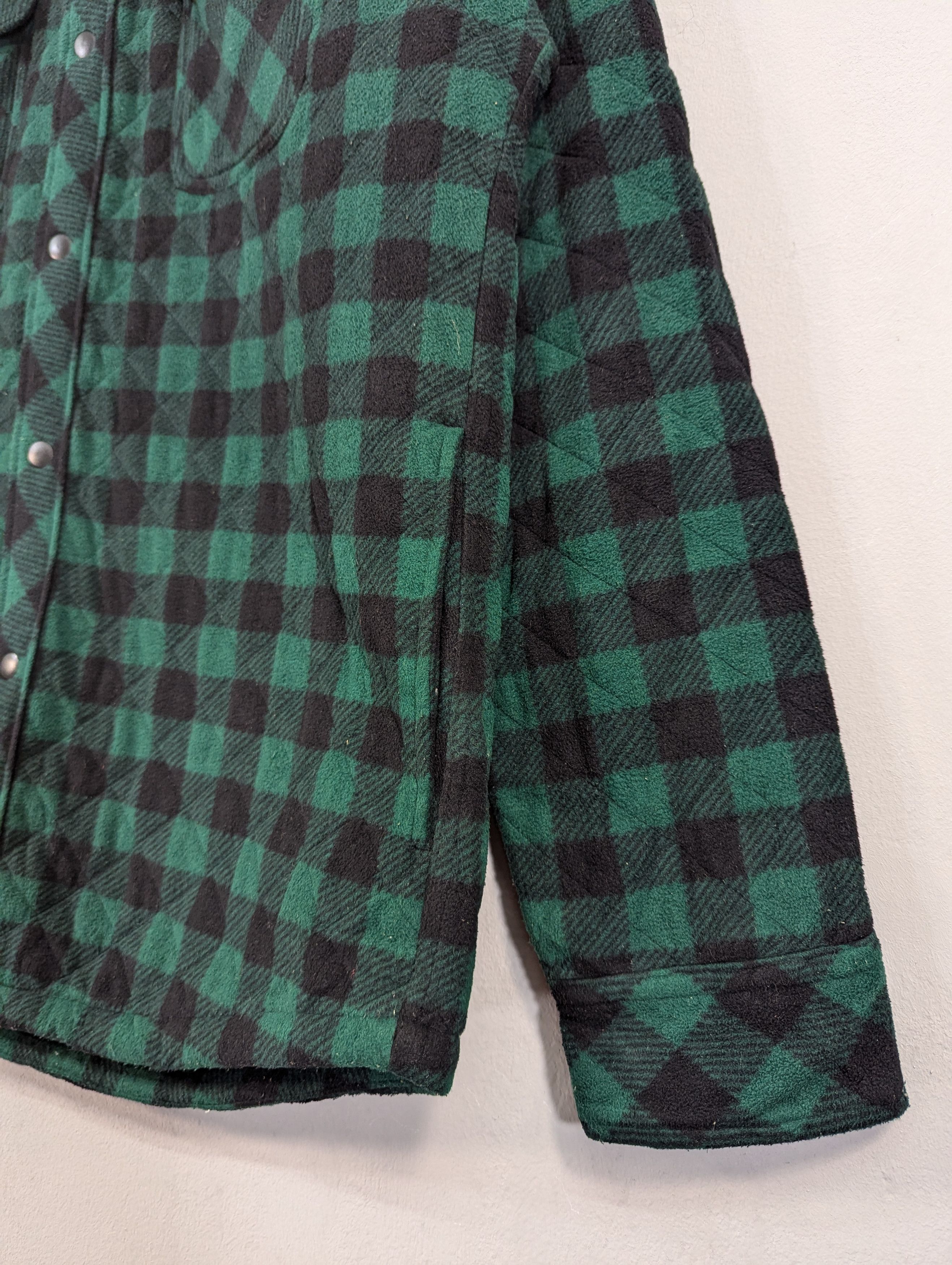 Flannel Uniqlo Quilted Checkered Box Flannel Jacket Size US XL / EU 56 / 4 - 4 Thumbnail