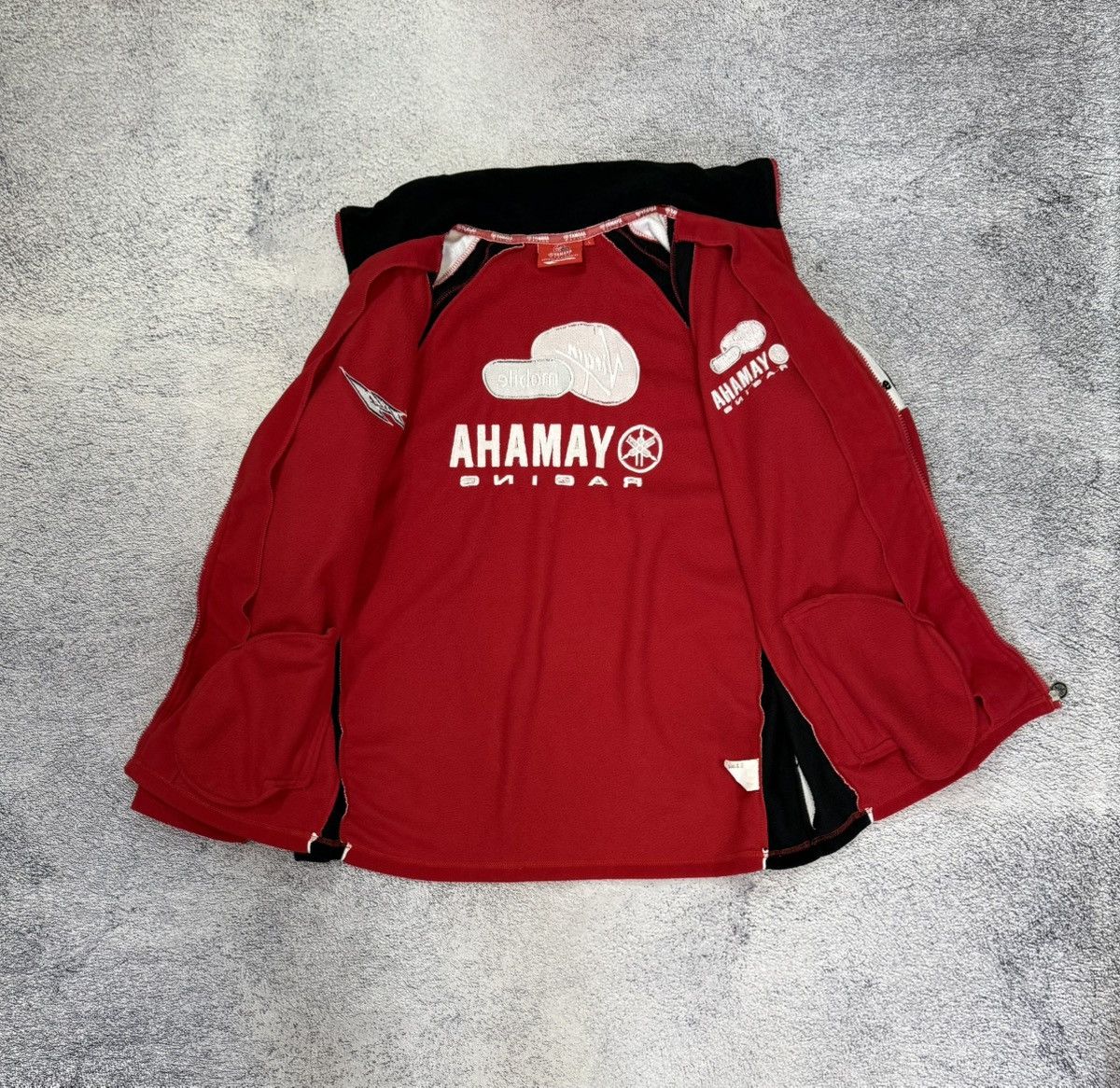 Yamaha Yamaha Racing R1 Fleece Jacket Vintage Virgin Mobile Men L Size US L / EU 52-54 / 3 - 13 Thumbnail