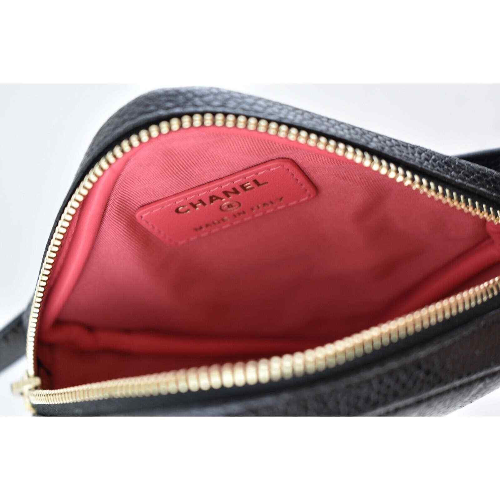 Chanel Chanel Caviar Quilted Gold CC Waist Fanny Pack Bum Belt Bag Size ONE SIZE - 11 Thumbnail