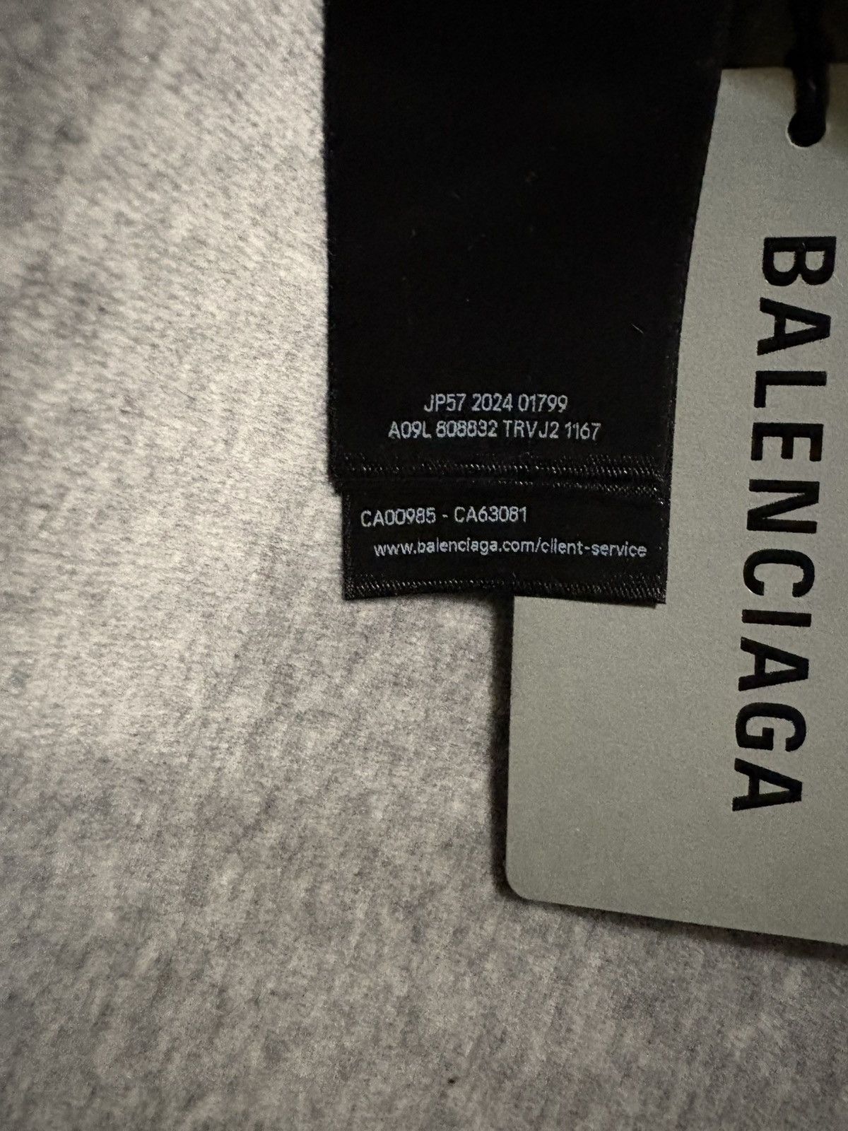 Balenciaga Balenciaga zip up hoodie Size US L / EU 52-54 / 3 - 6 Thumbnail