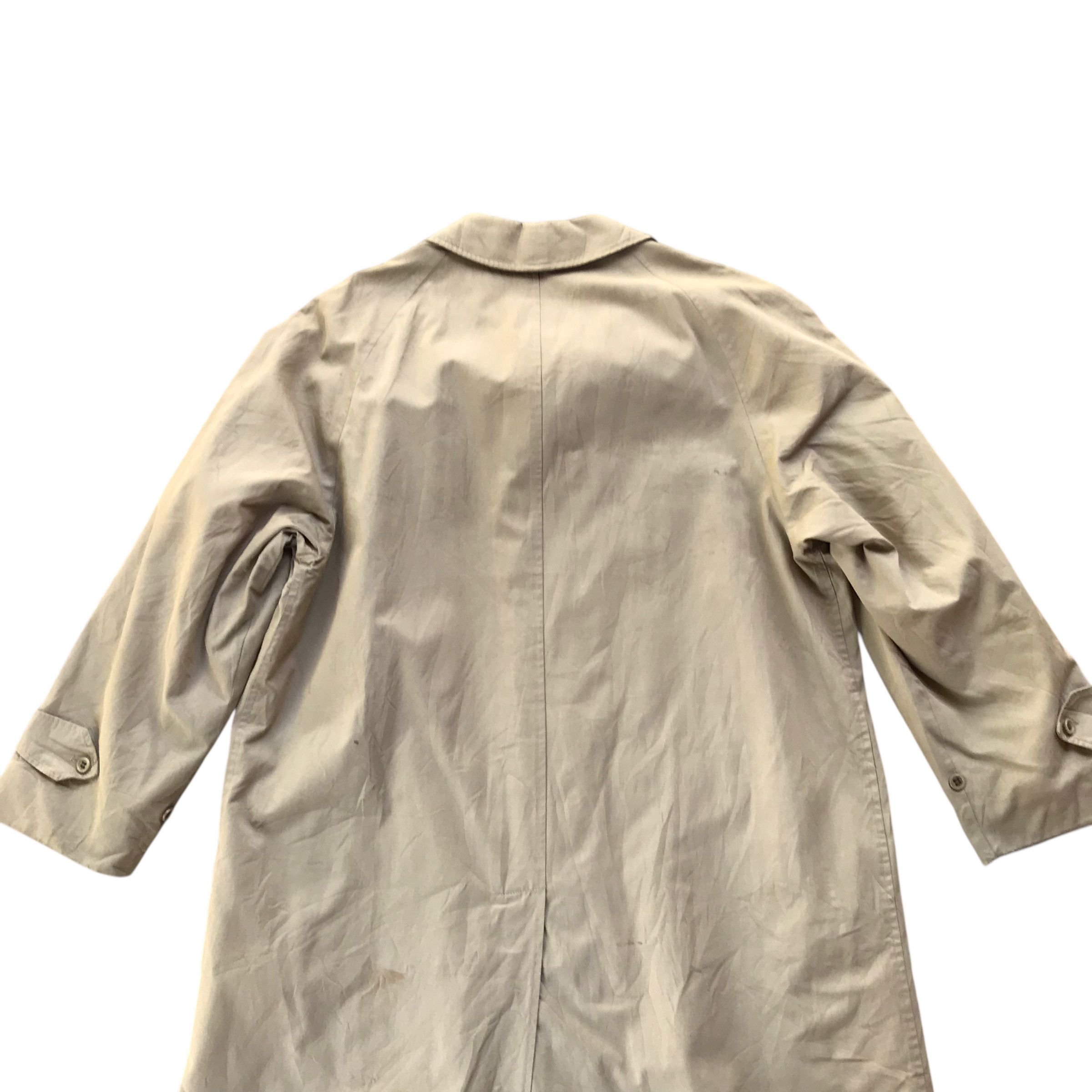 Burberry Vintage 80s Burberry Nova Check Trench Coat Made In England Size US M / EU 48-50 / 2 - 17 Thumbnail