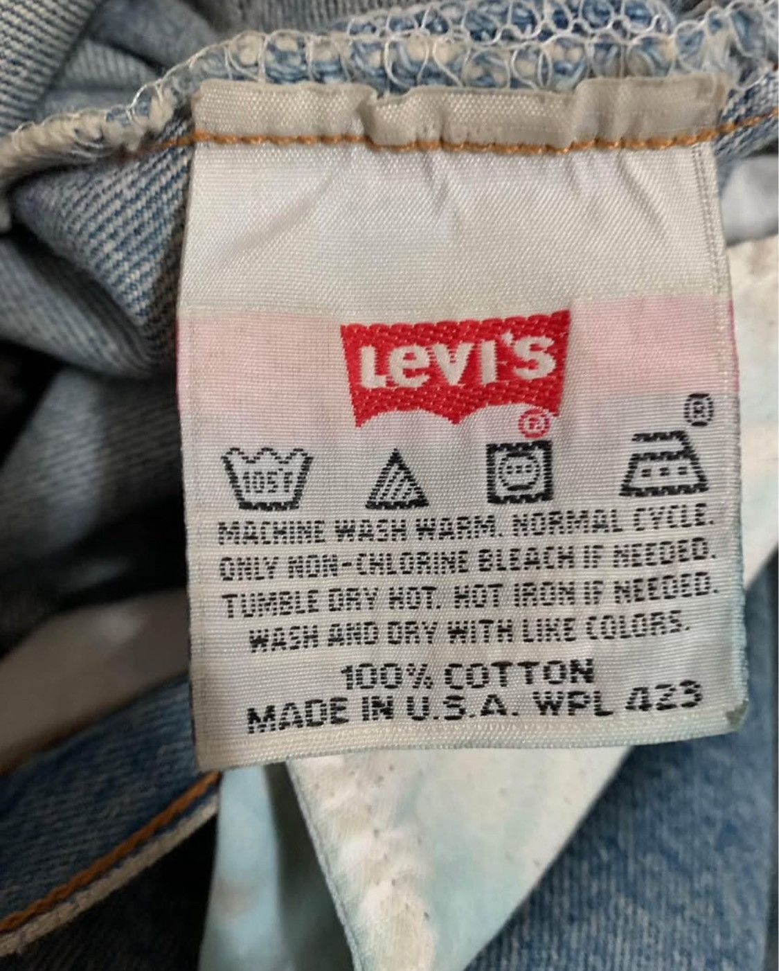 Levi's 501 USA Jeans Size US 30 / EU 46 - 5 Thumbnail