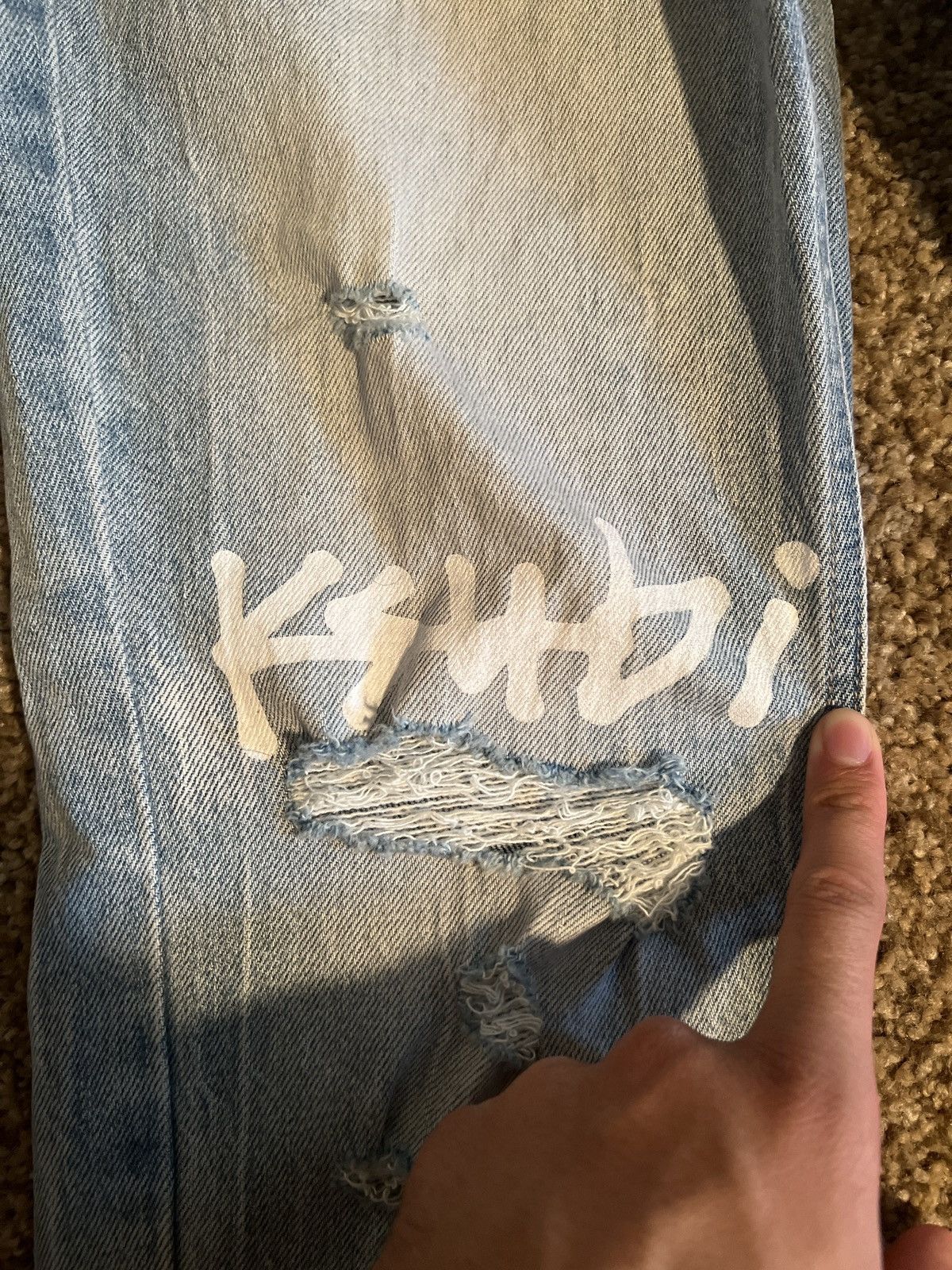 Ksubi KSUBI Light Blue Van Winkle Jeans Size US 34 / EU 50 - 4 Thumbnail