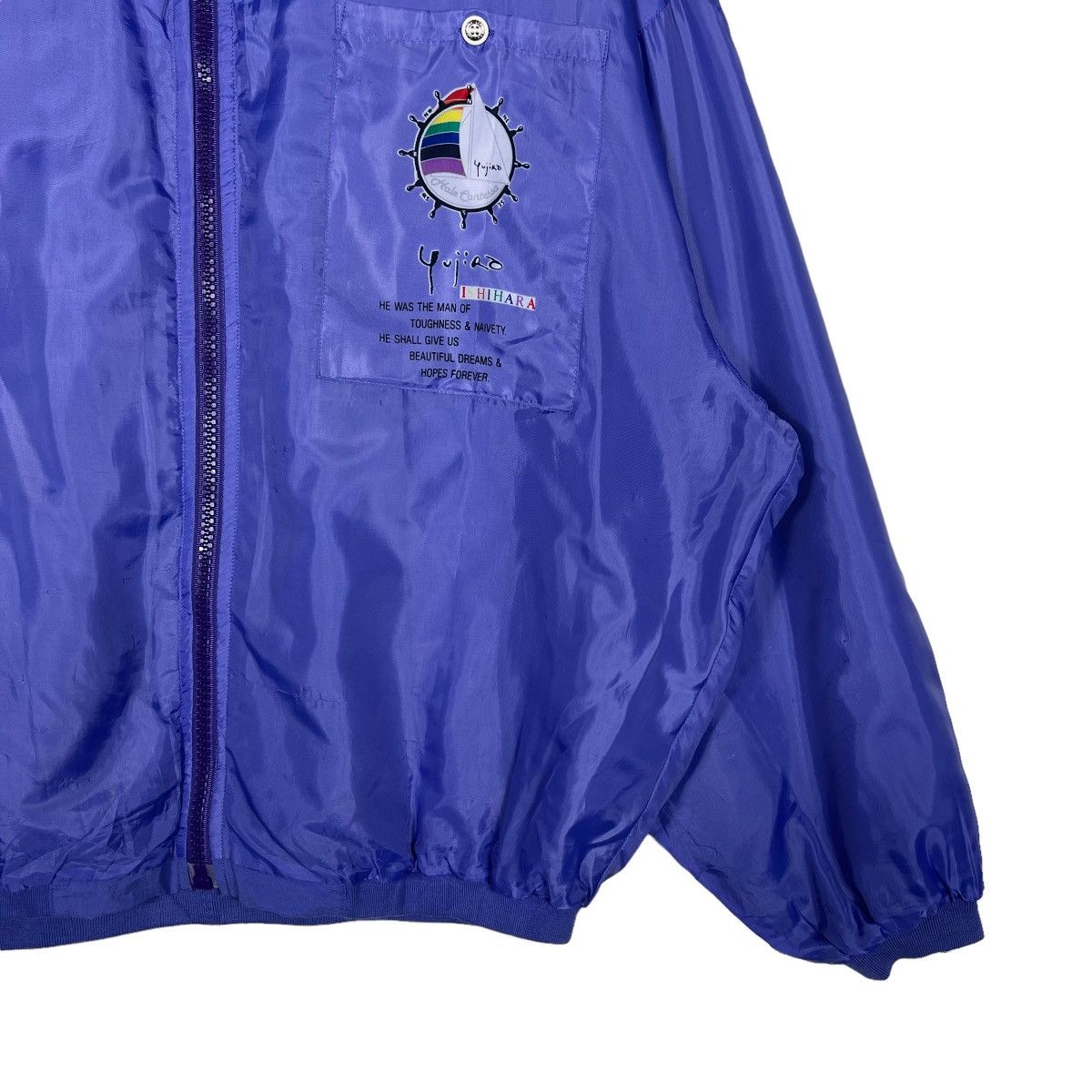 Japanese Brand 🔥 YUJIRO ISHIHARA LIGHT BOMBER JACKET Size US L / EU 52-54 / 3 - 5 Thumbnail