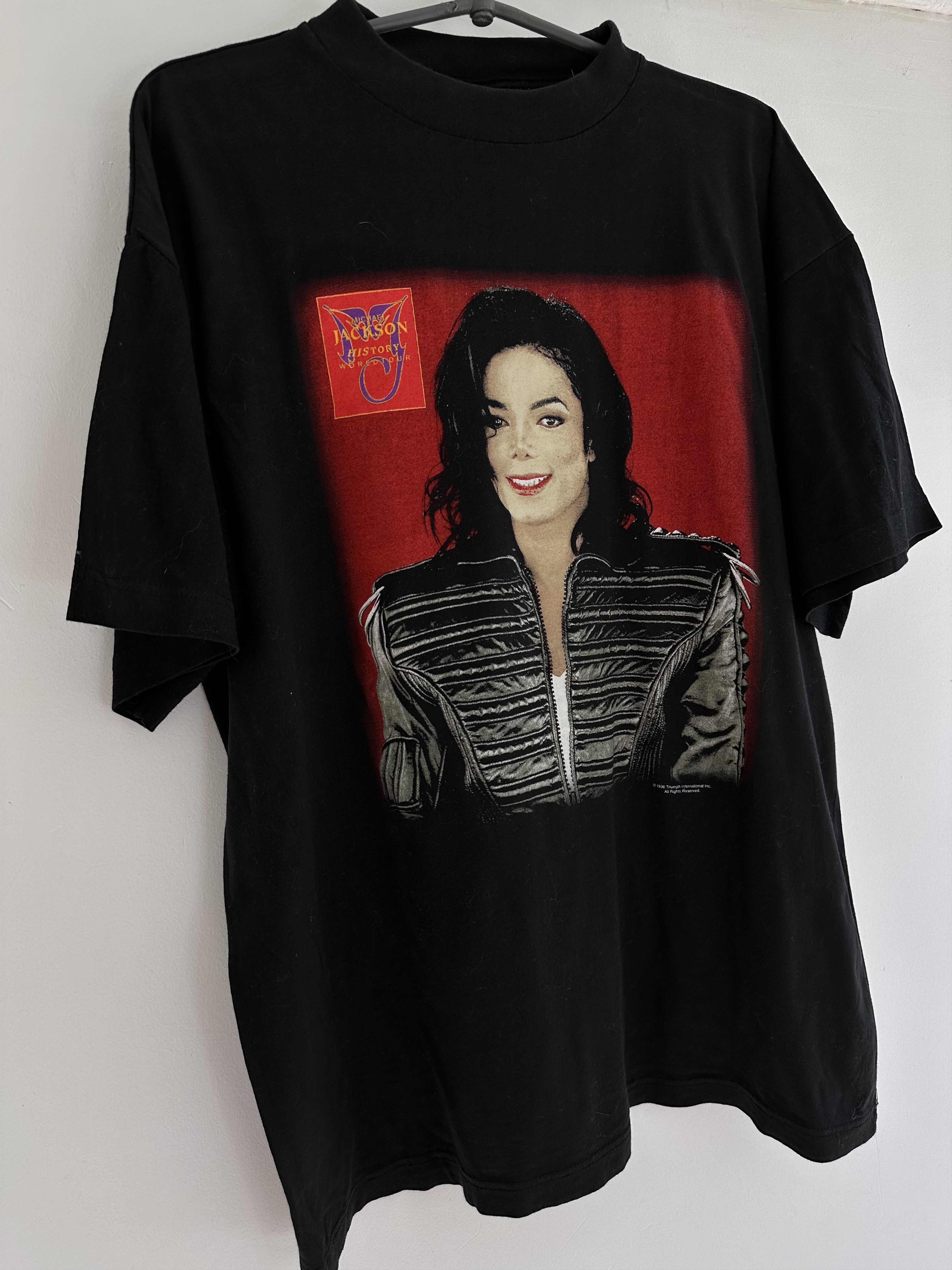 Michael Jackson Michael Jackson Vintage t shirt 1996 Size US XL / EU 56 / 4 - 2 Thumbnail
