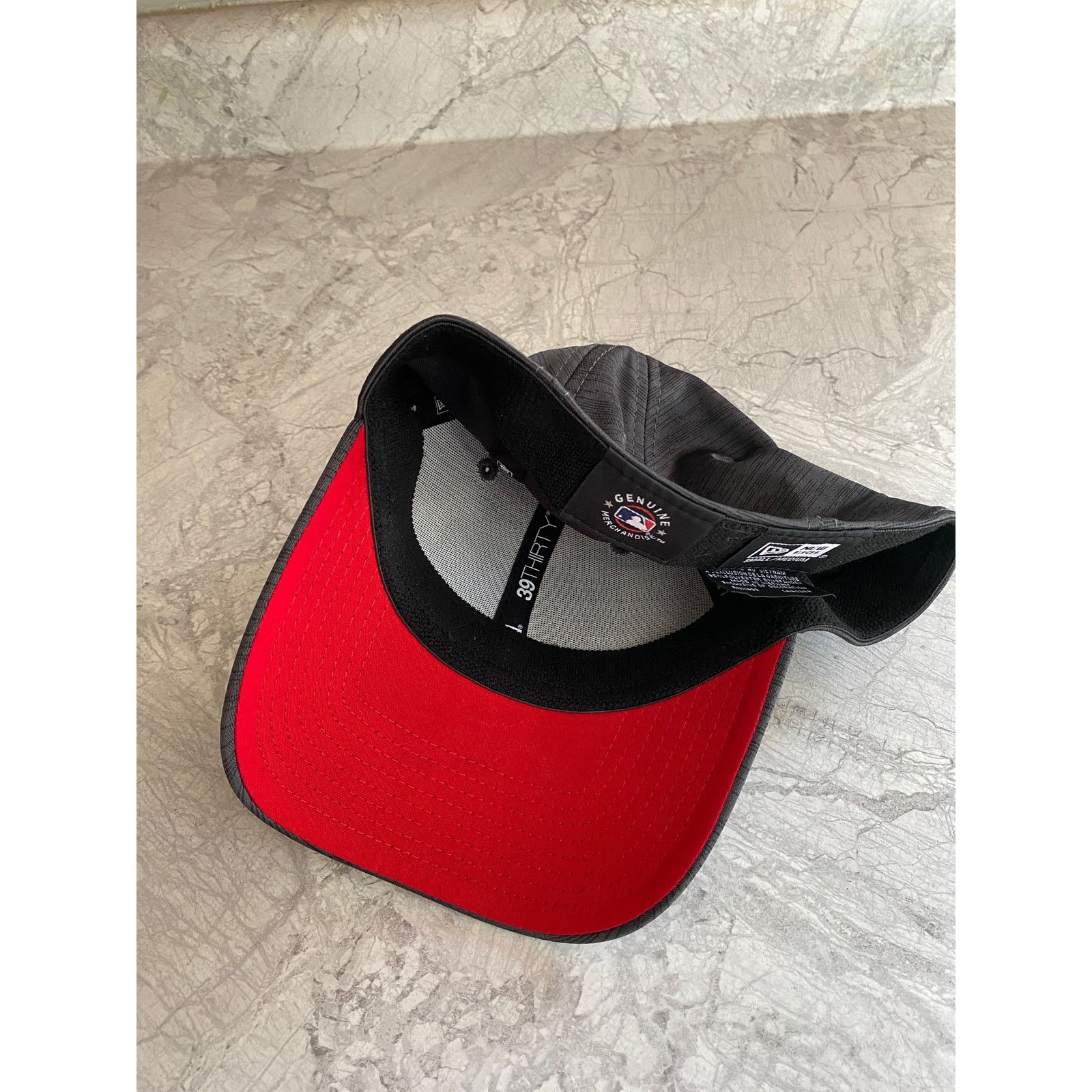 New Era Minnesota Twins Gray New Era Stretch Fit Hat S/M Size ONE SIZE - 6 Thumbnail