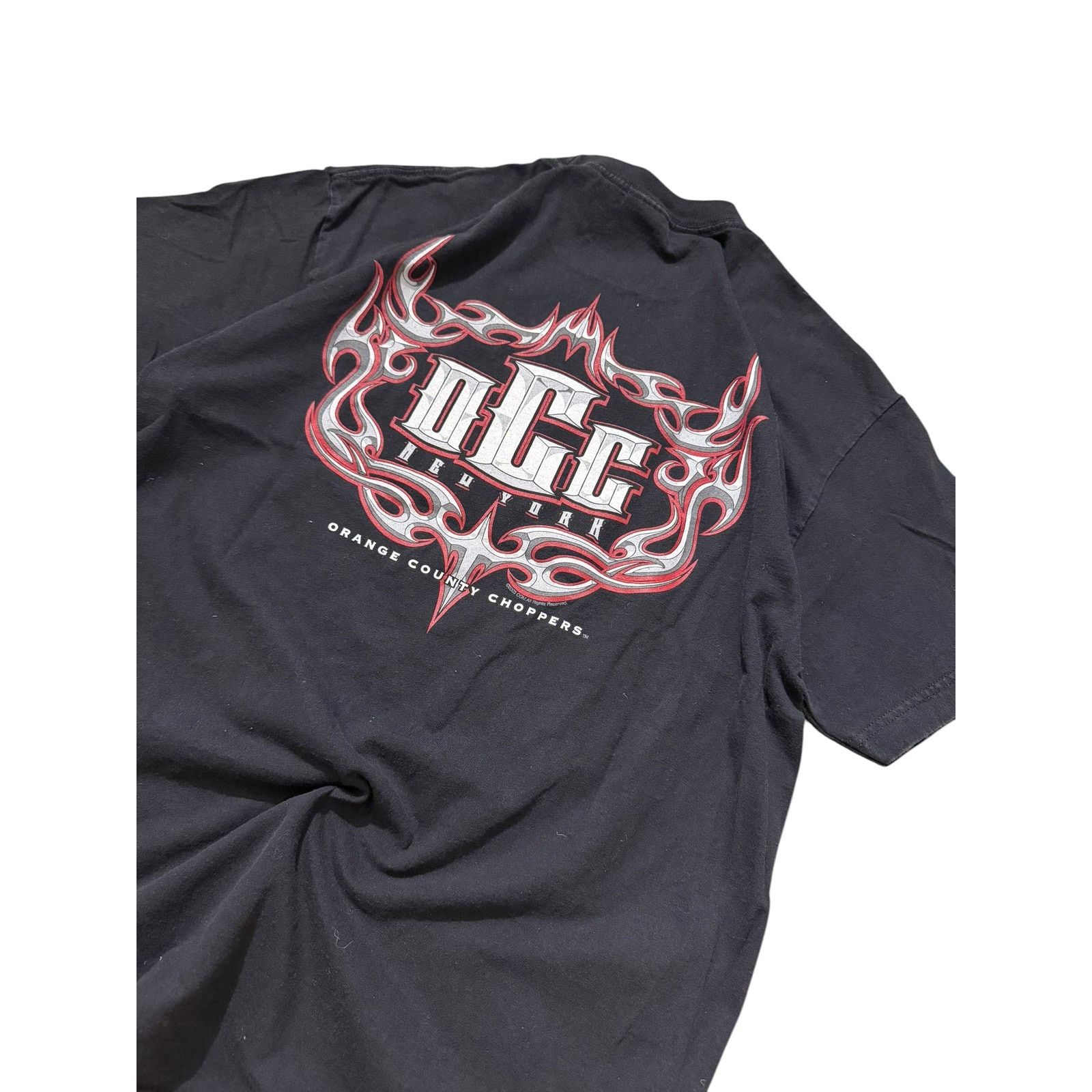 Vintage Vintage OCC New York Tribal Flames Tee Size US L / EU 52-54 / 3 - 5 Thumbnail
