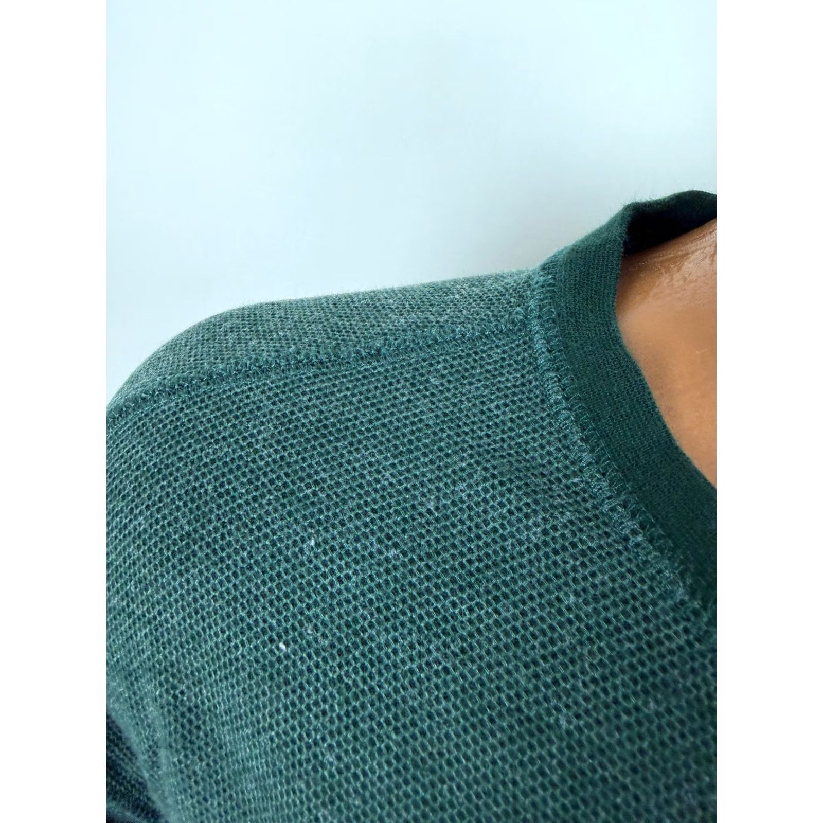 UNTUCKit UNTUCKit Henley Shirt Men XXL Minimal Outdoors Heather Forest Green Pique Knit Shirt Mens X200 Size US XXL / EU 58 / 5 - 5 Thumbnail