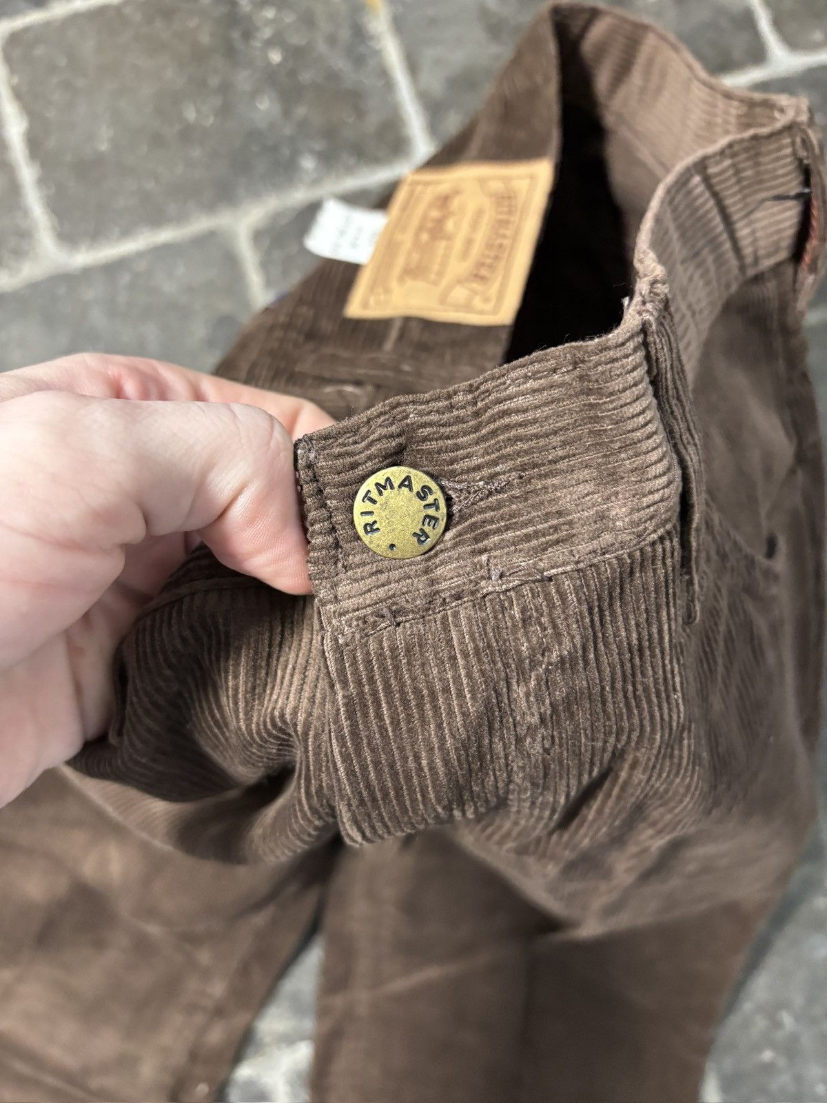Vintage Deadstock Vintage Corduory Trousers Pants Levi’s 1970s 30x36 Size US 30 / EU 46 - 10 Thumbnail