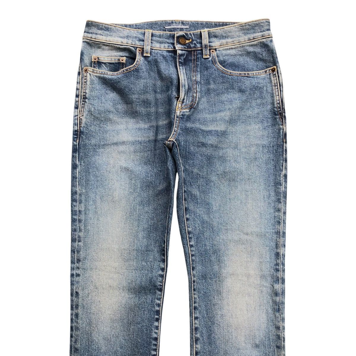 Saint Laurent Paris Saint Laurent Paris D21 M/SK-MW Skinny Jeans Size US 30 / EU 46 - 2 Thumbnail