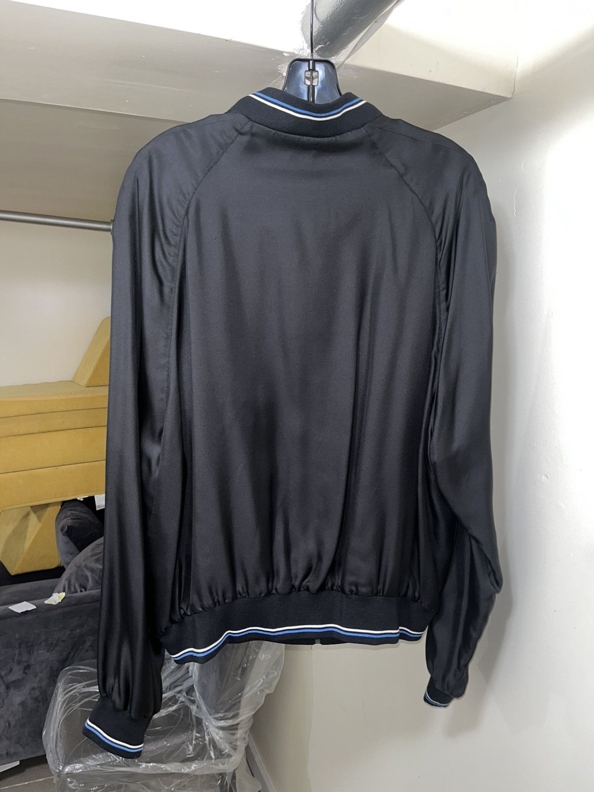 Prada Prada Men’s Silk Twill Blouson Jacket Sz L Size US L / EU 52-54 / 3 - 5 Thumbnail