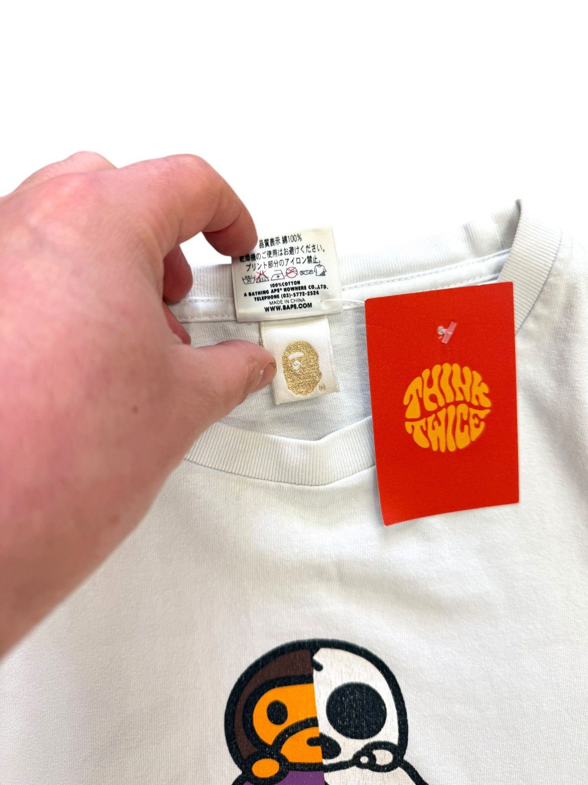 Bape Bape Babymilo Triceratops T Shirt Medium Size US M / EU 48-50 / 2 - 4 Thumbnail