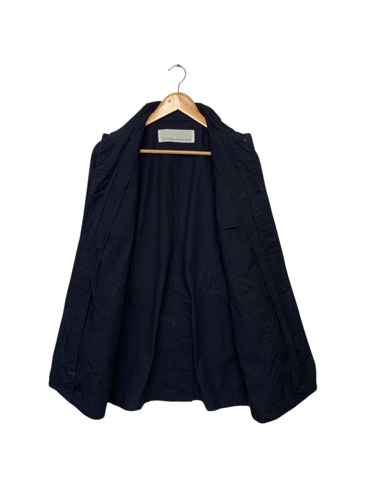 Designer × Issey Miyake × Sunao Kuwahara Sunao Kuwahara Issey Miyake Parka Jacket Button Up Size M / US 6-8 / IT 42-44 - 3 Thumbnail