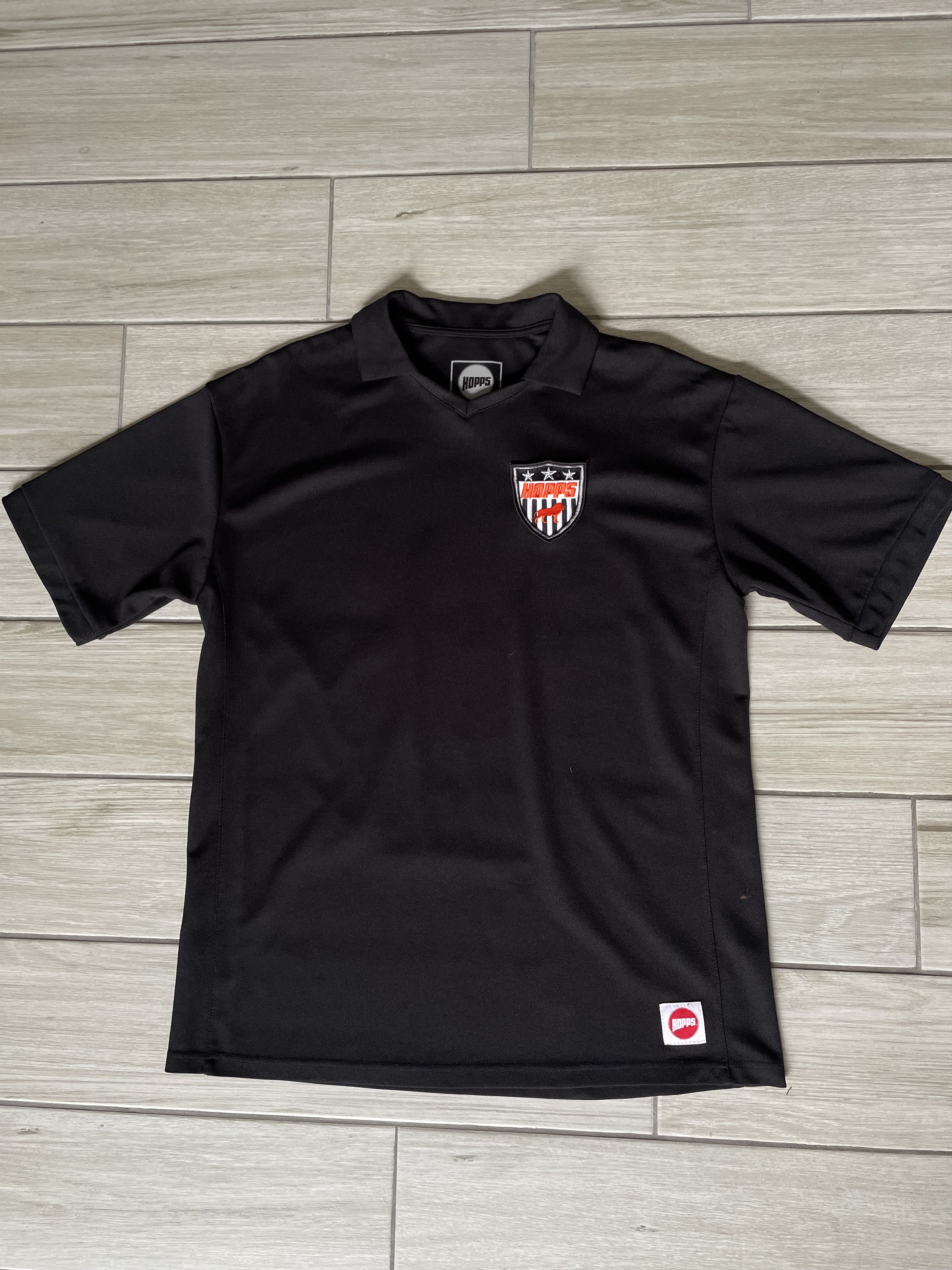 Japanese Brand Hopps Skateboards New York Soccer Jersey black large Size US L / EU 52-54 / 3 - 1 Thumbnail