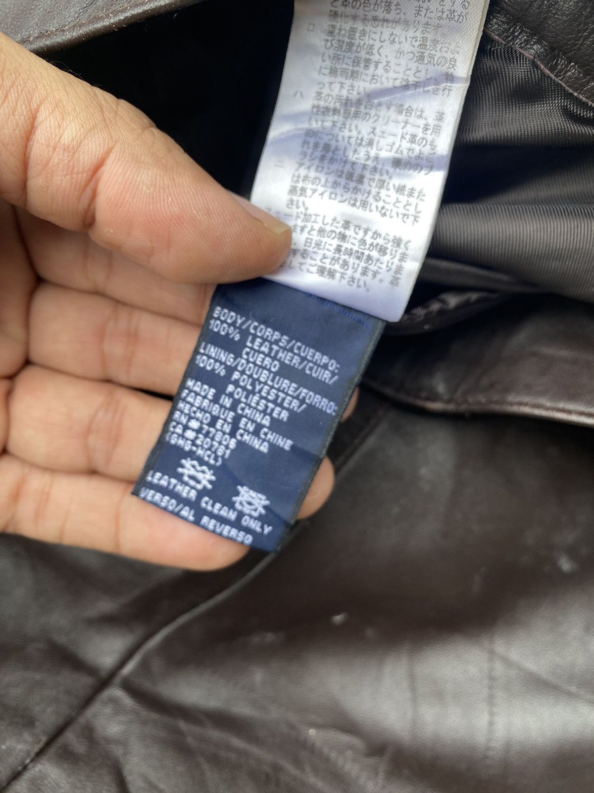 Leather × Tommy Hilfiger Tommy Hilfiger Leather Pants Size US 29 - 10 Thumbnail