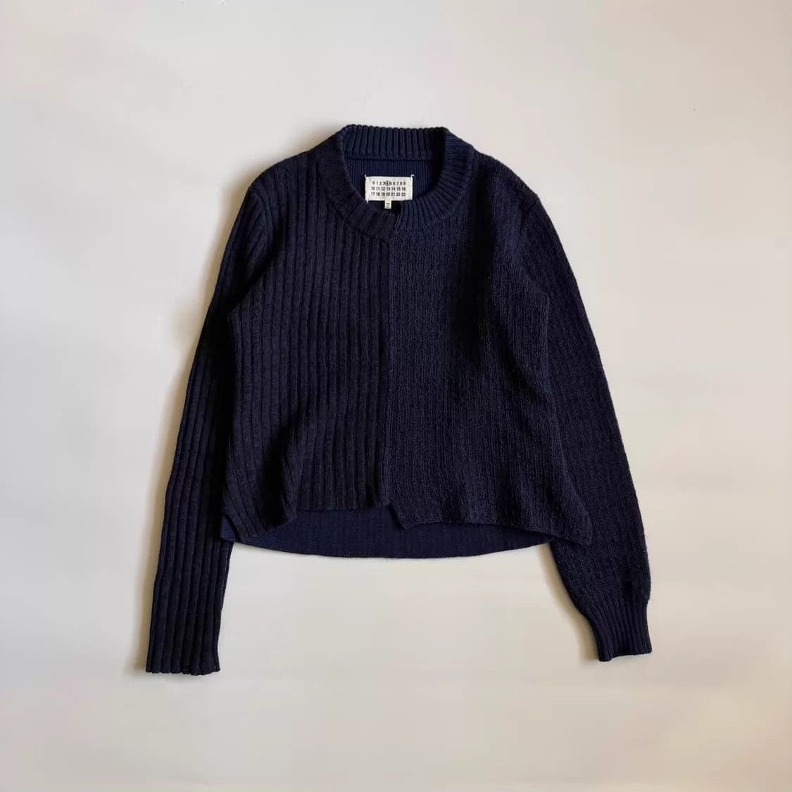 Maison Margiela Maison Margiela Prussian Blue Knit Sweater M Size M / US 6-8 / IT 42-44 - 2 Thumbnail