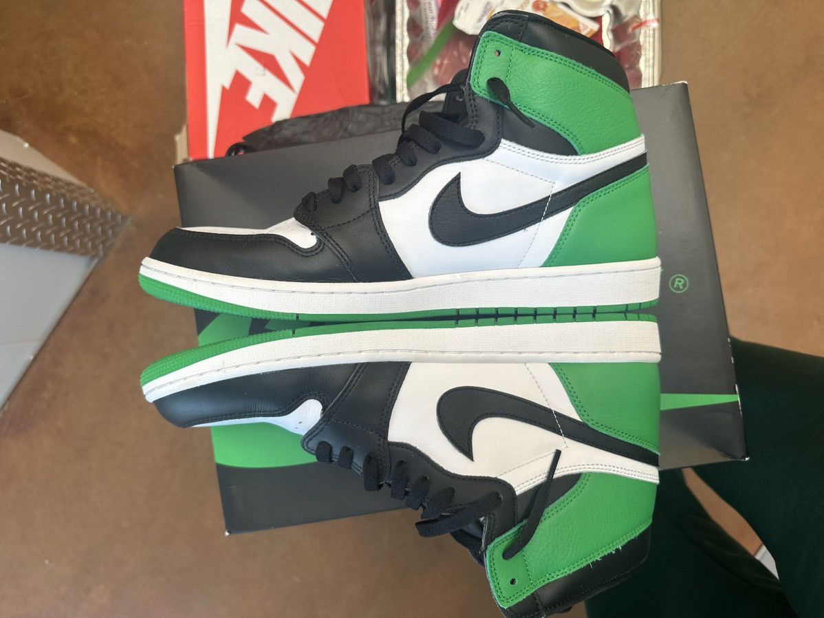 Jordan Brand Jordan Retro 1 Lucky Green Size US 14 / EU 47 - 4 Thumbnail