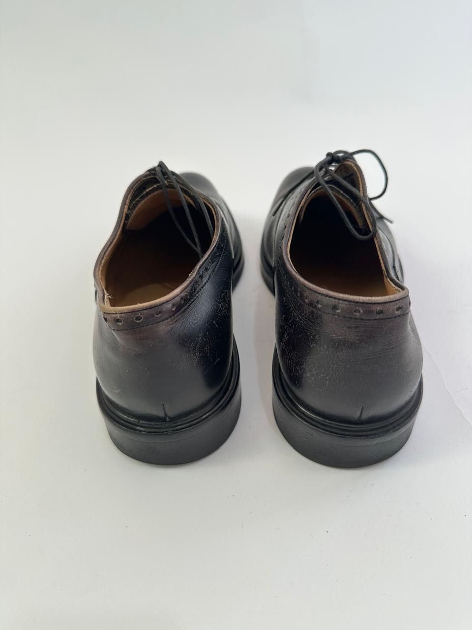 Berluti Berluti Black Leather Lace Up Oxfords Size 6.5 UK| 7.5 US Size US 6.5 / EU 39-40 - 4 Thumbnail