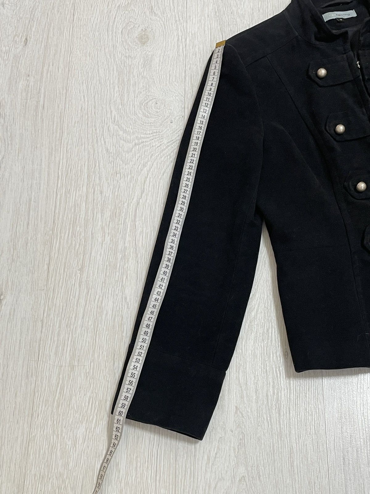 Hysteric Glamour 00s Napoleon Military Jacket Coat PPFM LGB Balmain Vibe Size M / US 6-8 / IT 42-44 - 12 Thumbnail