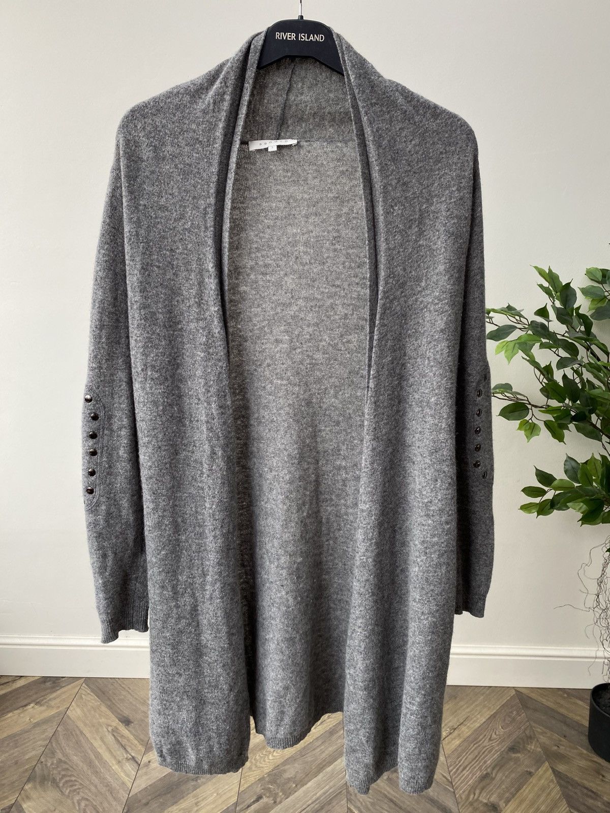 Sandro Vintage Sandro Open Front women’s Cardigan Wool Cashmere Size M / US 6-8 / IT 42-44 - 2 Thumbnail