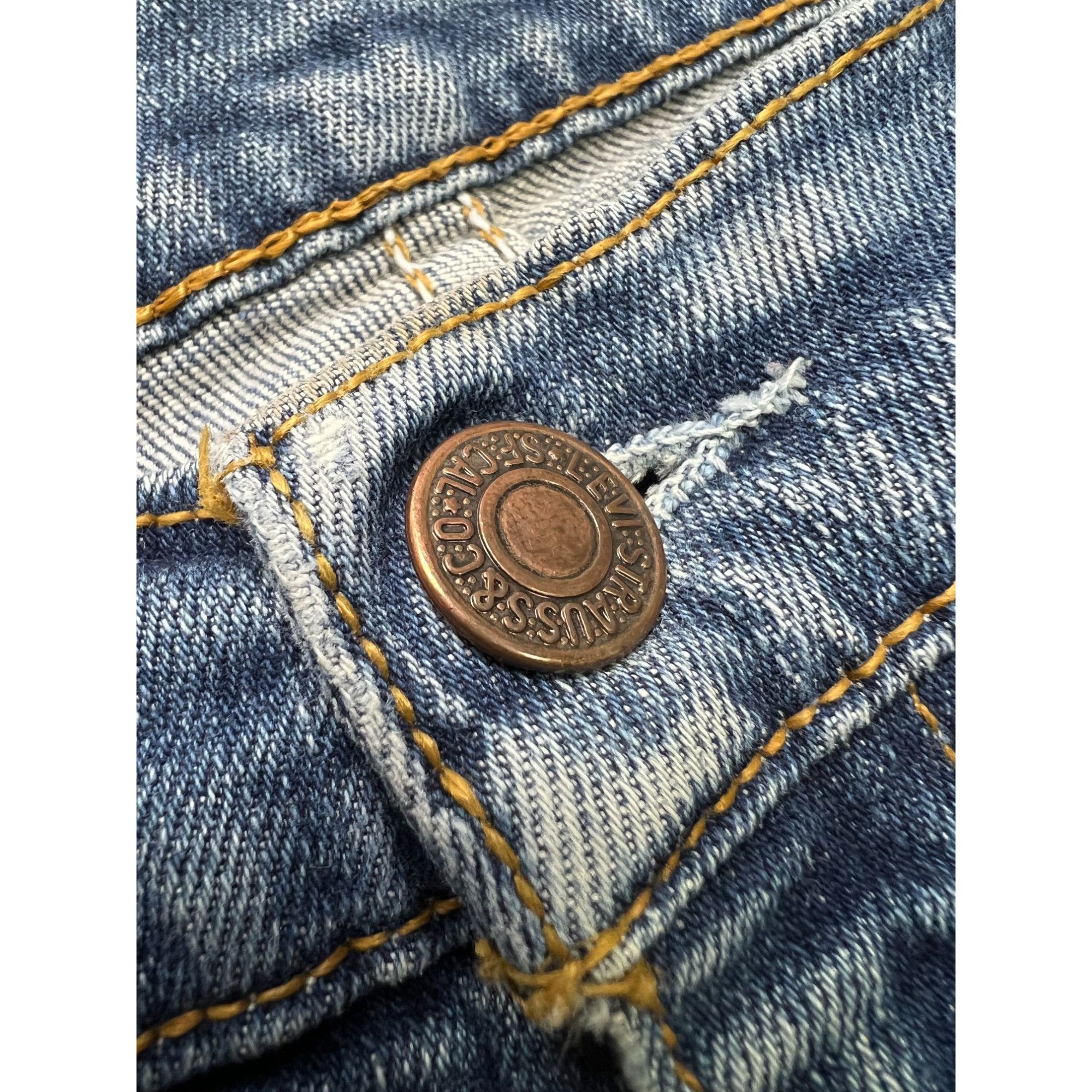 Levi's Levi’s 751 Distressed Denim Jeans Pants (Y1054) Size US 34 / EU 50 - 7 Thumbnail